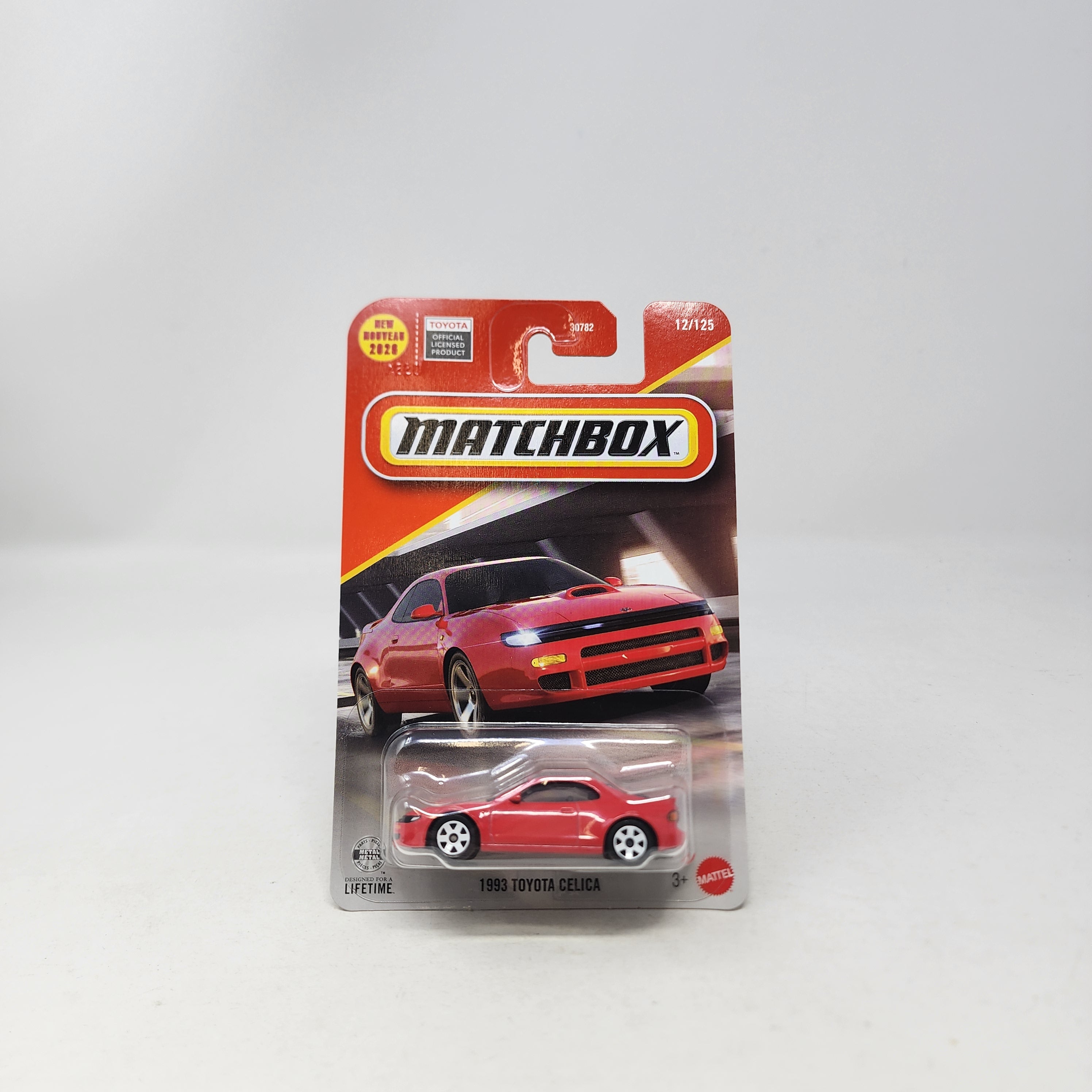 1993 Toyota Celica #12 * RED * 2026 Matchbox Basic Mainline Case A