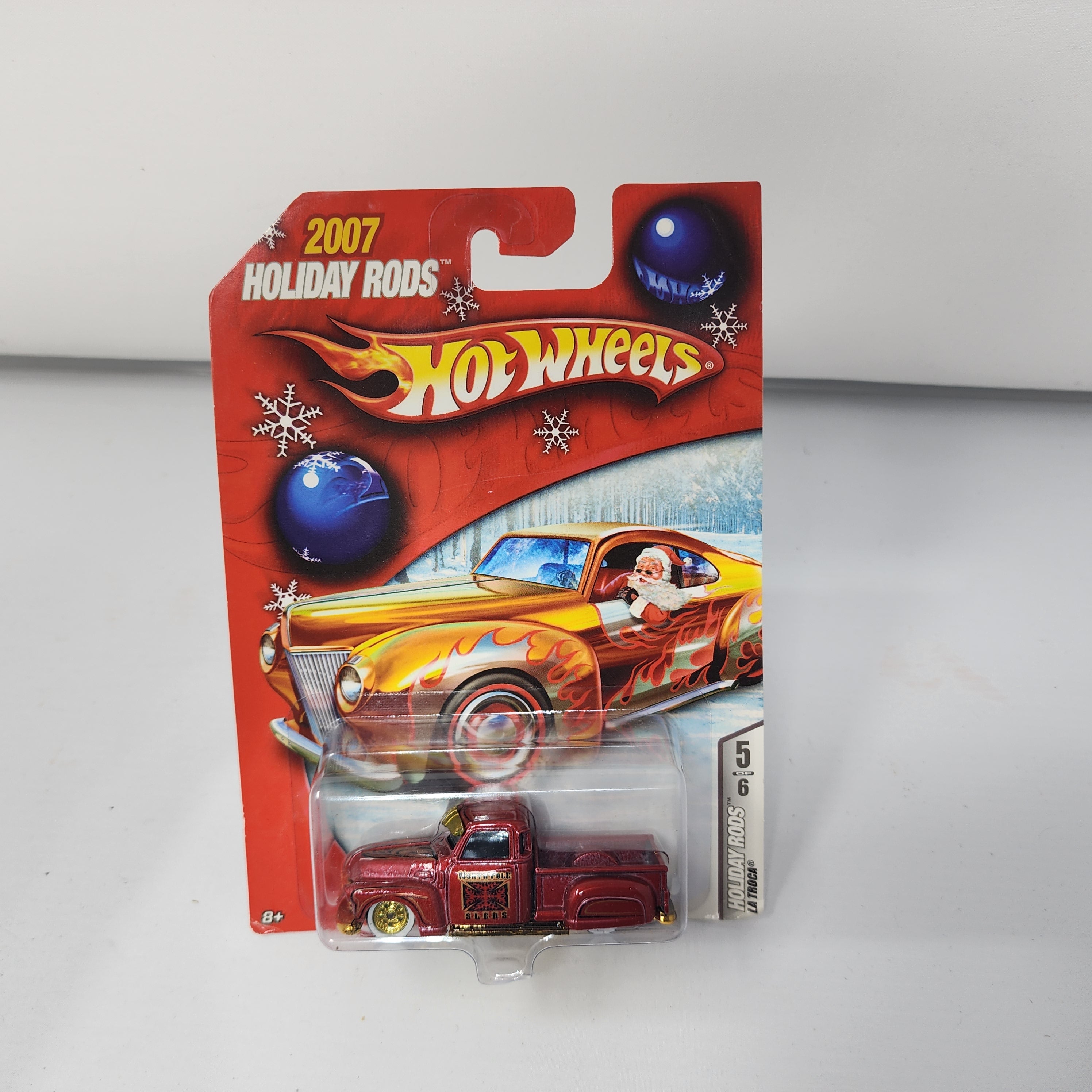 La Troca * Burgundy * Hot Wheels Holiday Rods – Wheelcollectors LLC