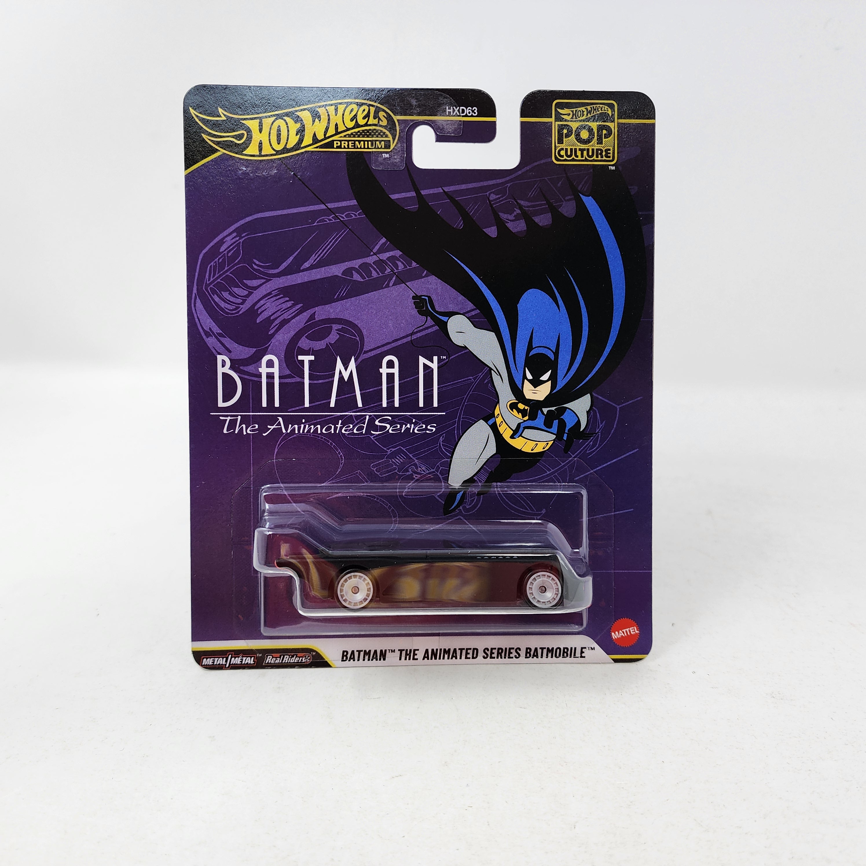 Batman The Animated Series Batmobile * 2026 Hot Wheels Premium Pop