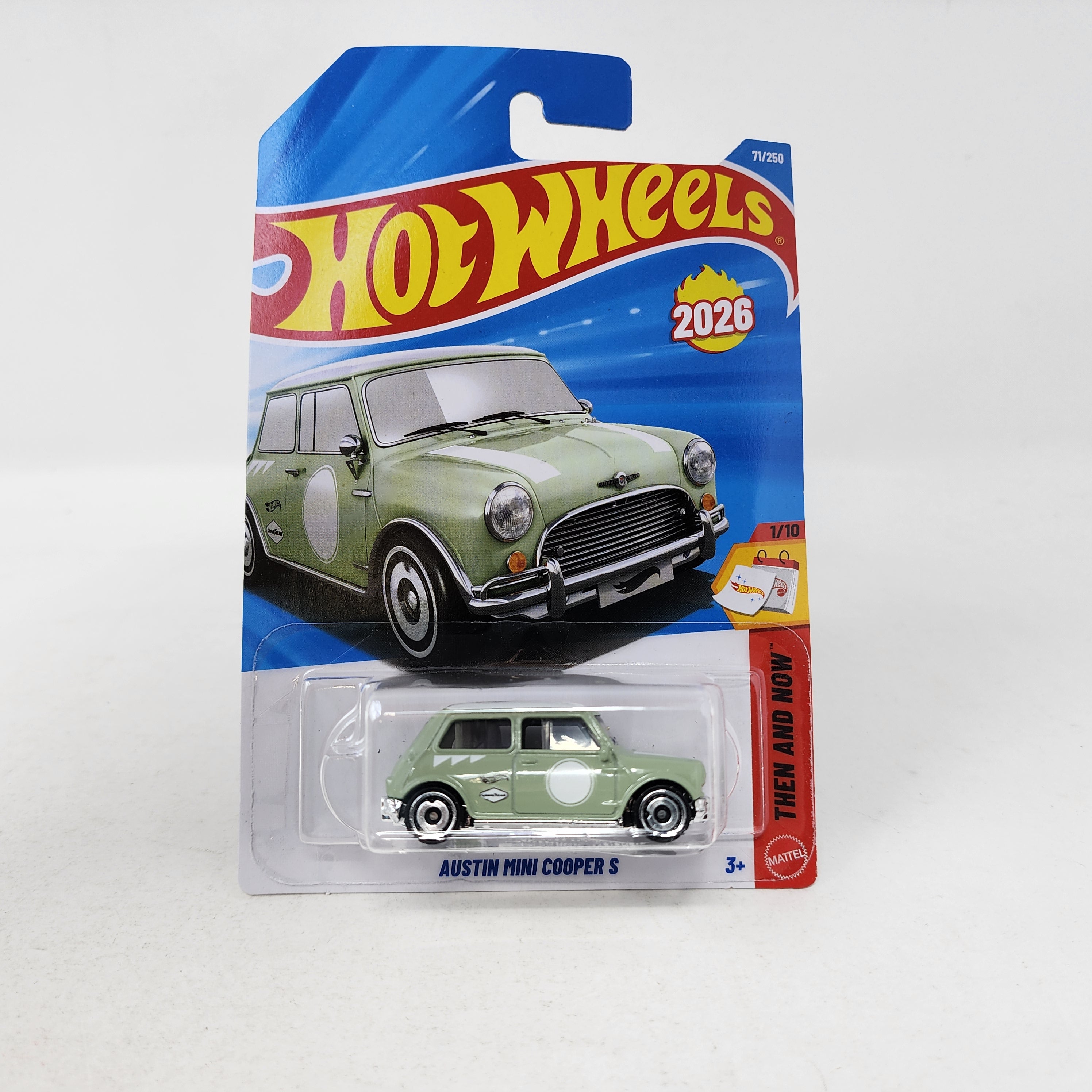 Austin Mini Cooper S #71 * Light Green * 2026 Hot Wheels Case C