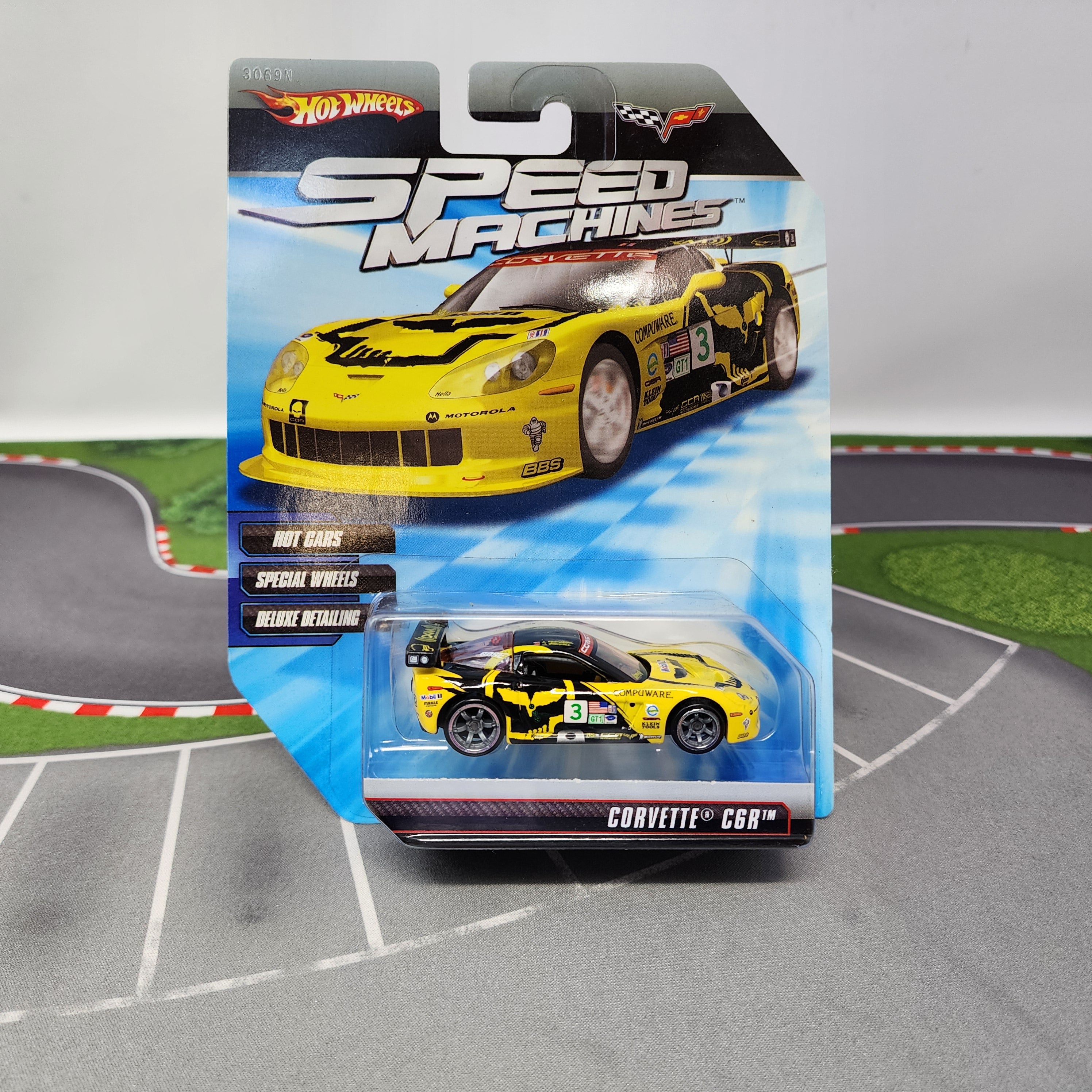 Corvette C6R * Yellow/Black * Hot Wheels Speed Machines