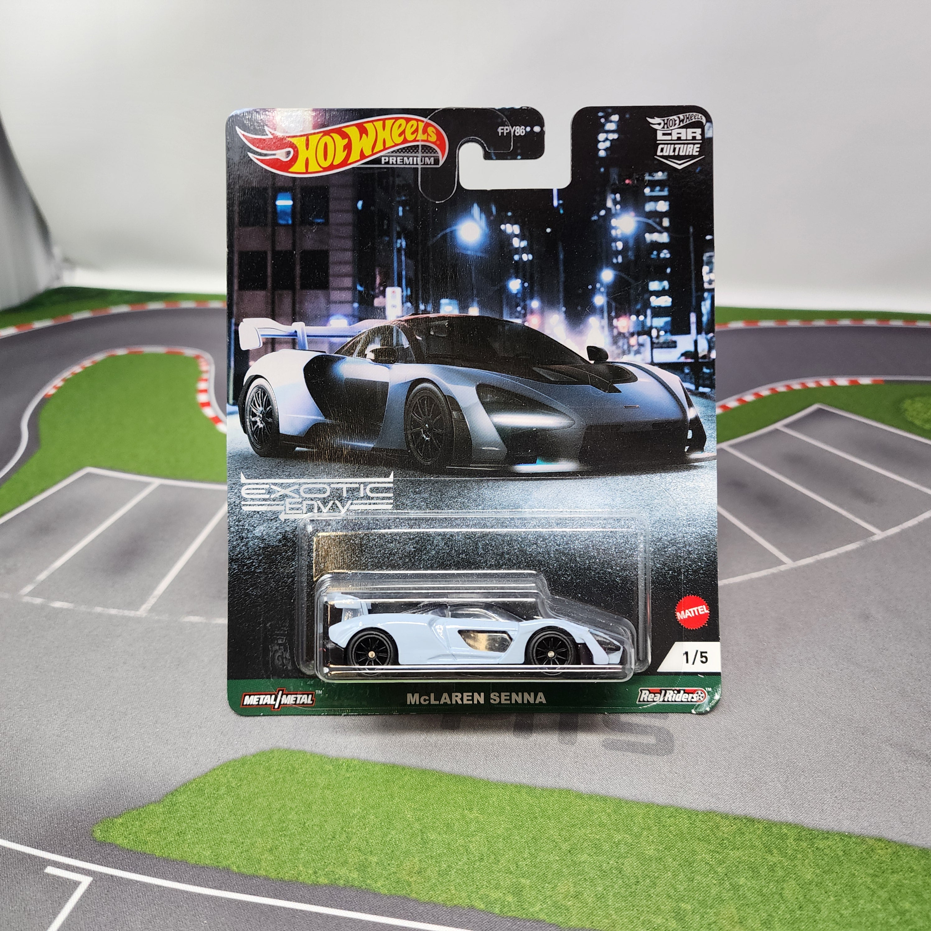 McLaren Senna 1/5 * Hot Wheels Car Culture Exotic Envy