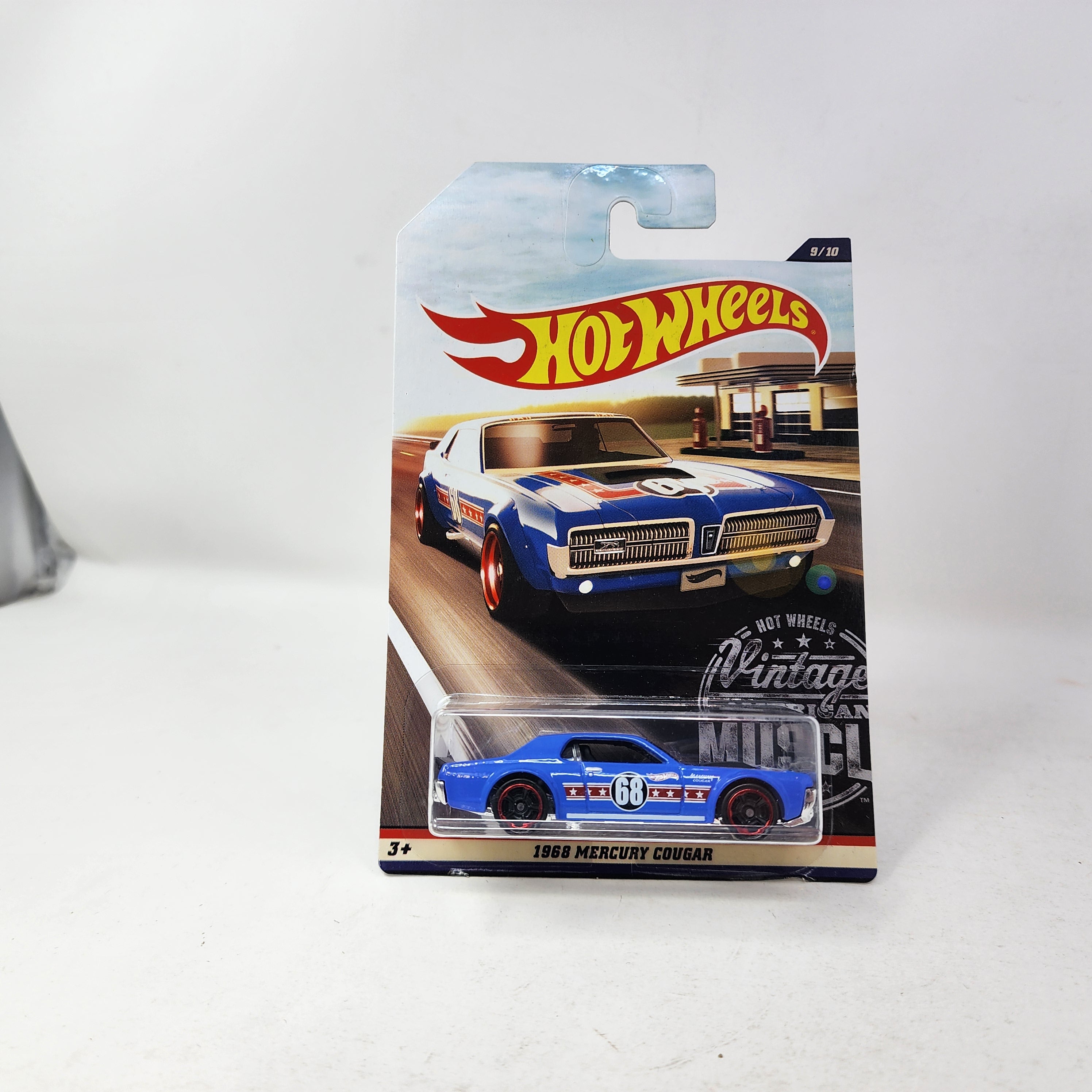 ホットウィール (Hot Wheels) 1968 U.S.A 1968 Mercury Cougar * Hot Wheels Vintage American Muscle