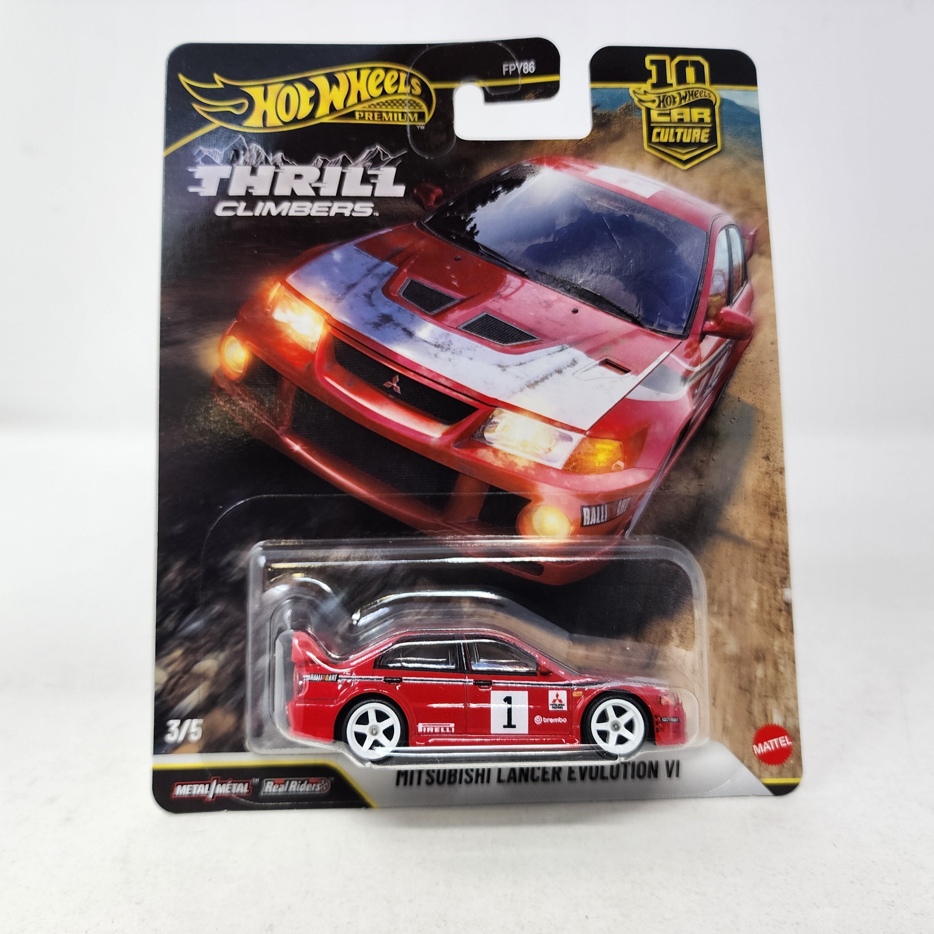 ミニカー HotWheels Mitsubishi Lancer Evolution VI Mitsubishi Lancer Evolution VI * 2026 Hot Wheels Car Culture