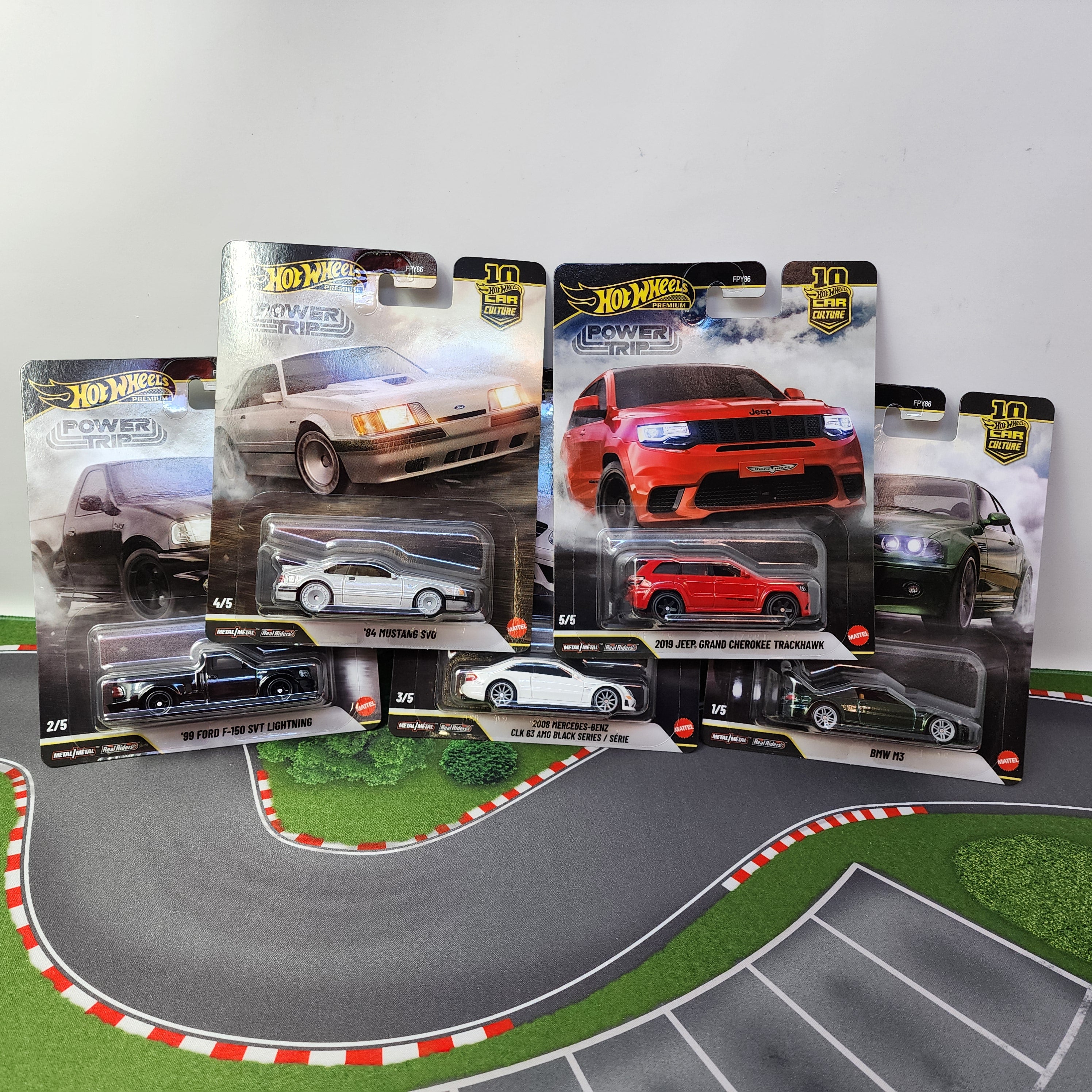 NEW! POWER TRIP * 5 Car Set * 2026 Hot Wheels Car Culture Power