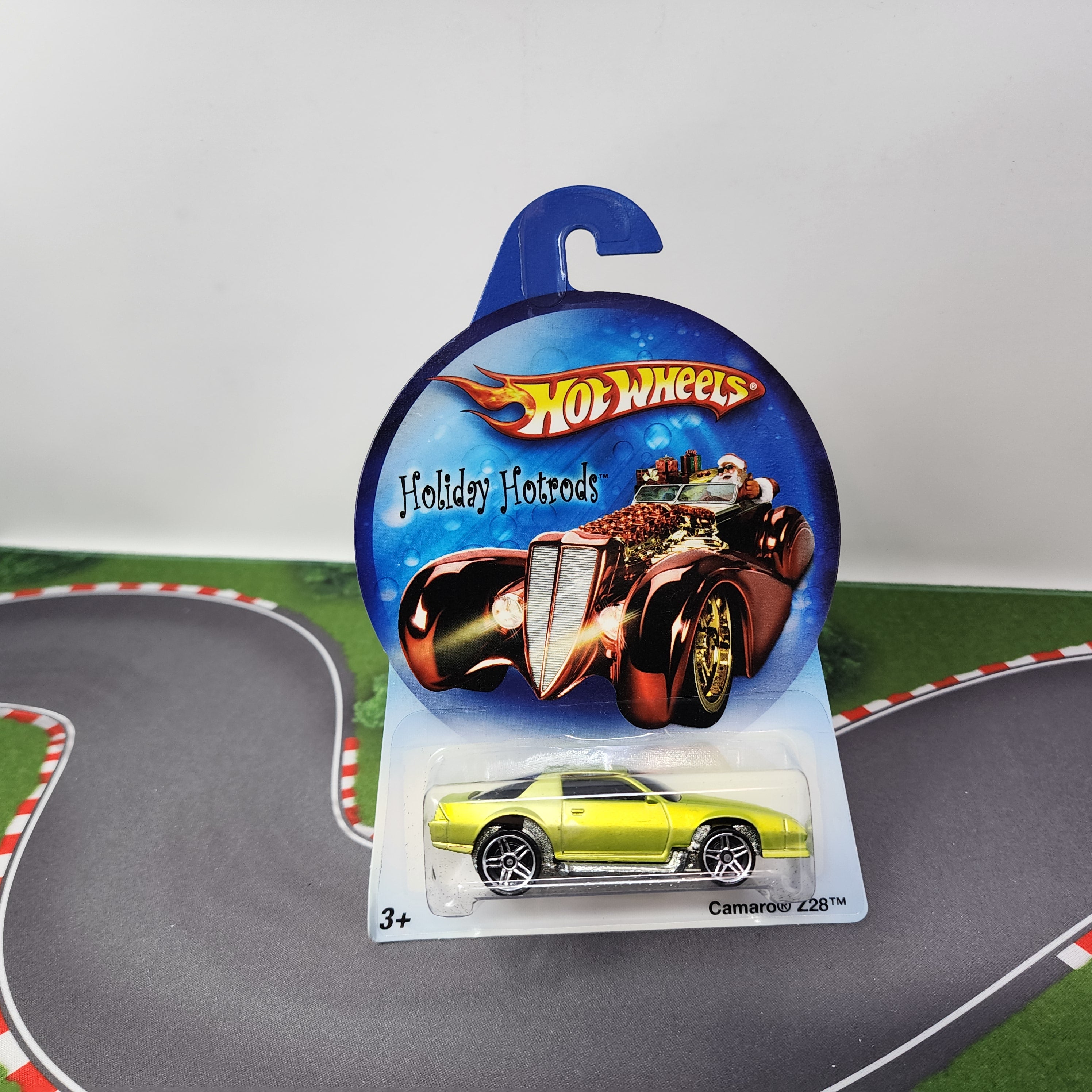 Camaro Z28 * yellow * Hot Wheels Holiday Hotrods – Wheelcollectors LLC