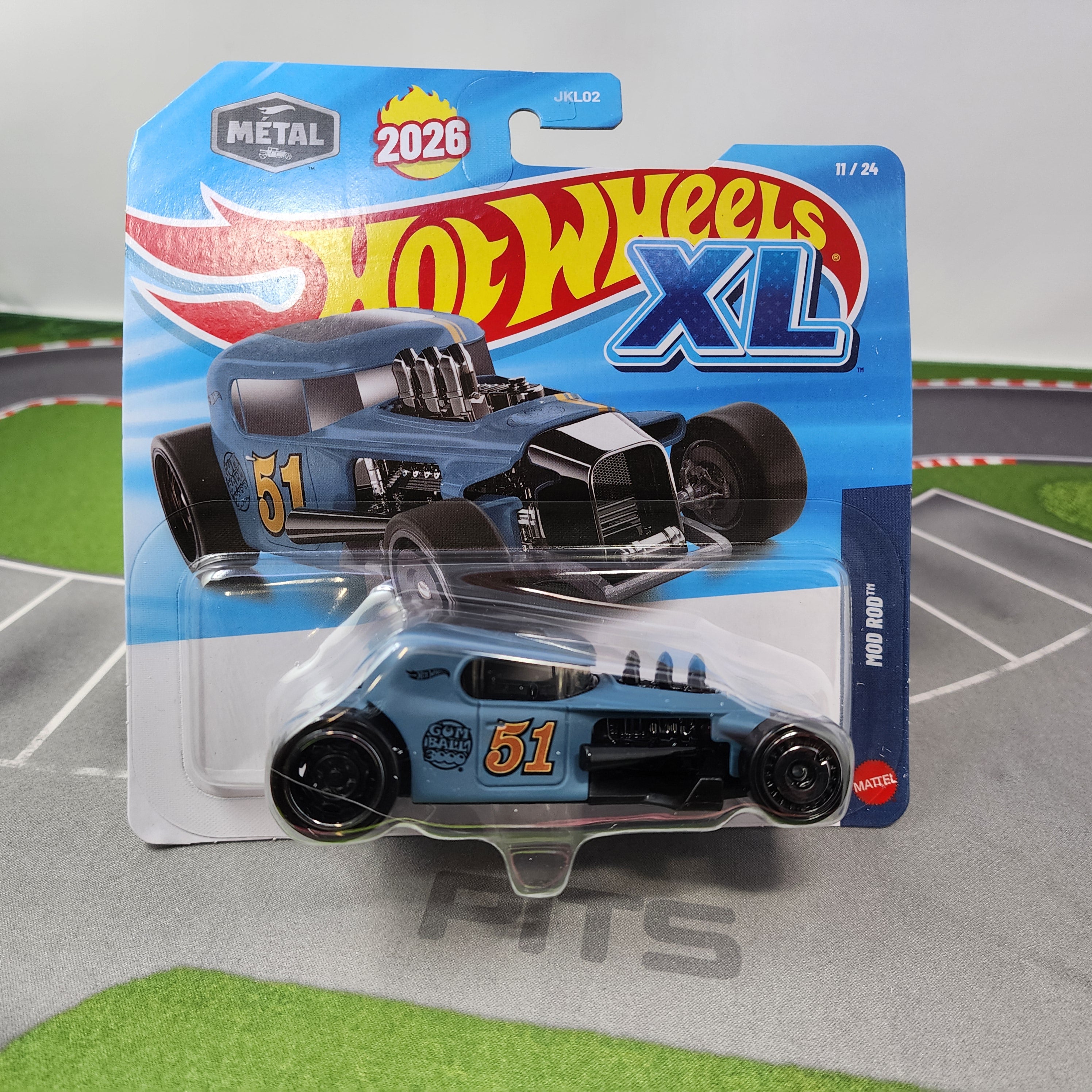 Mod Rod #11 * 2026 Hot Wheels XL 1:43 Scale * New Case B  display picture 1