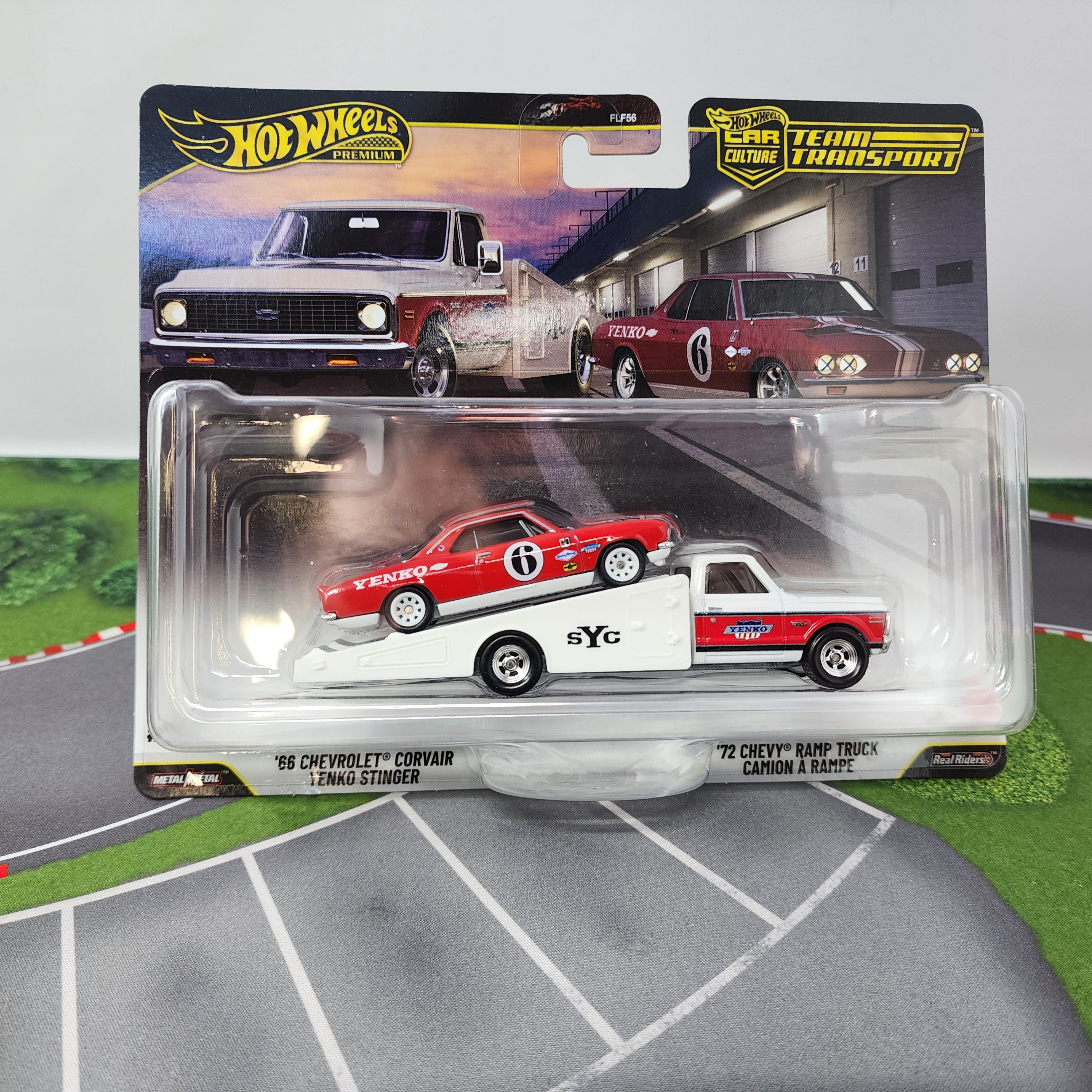 66 Corvair Yenko Stinger & '72 Ramp Truck * 2026 Hot Wheels Team