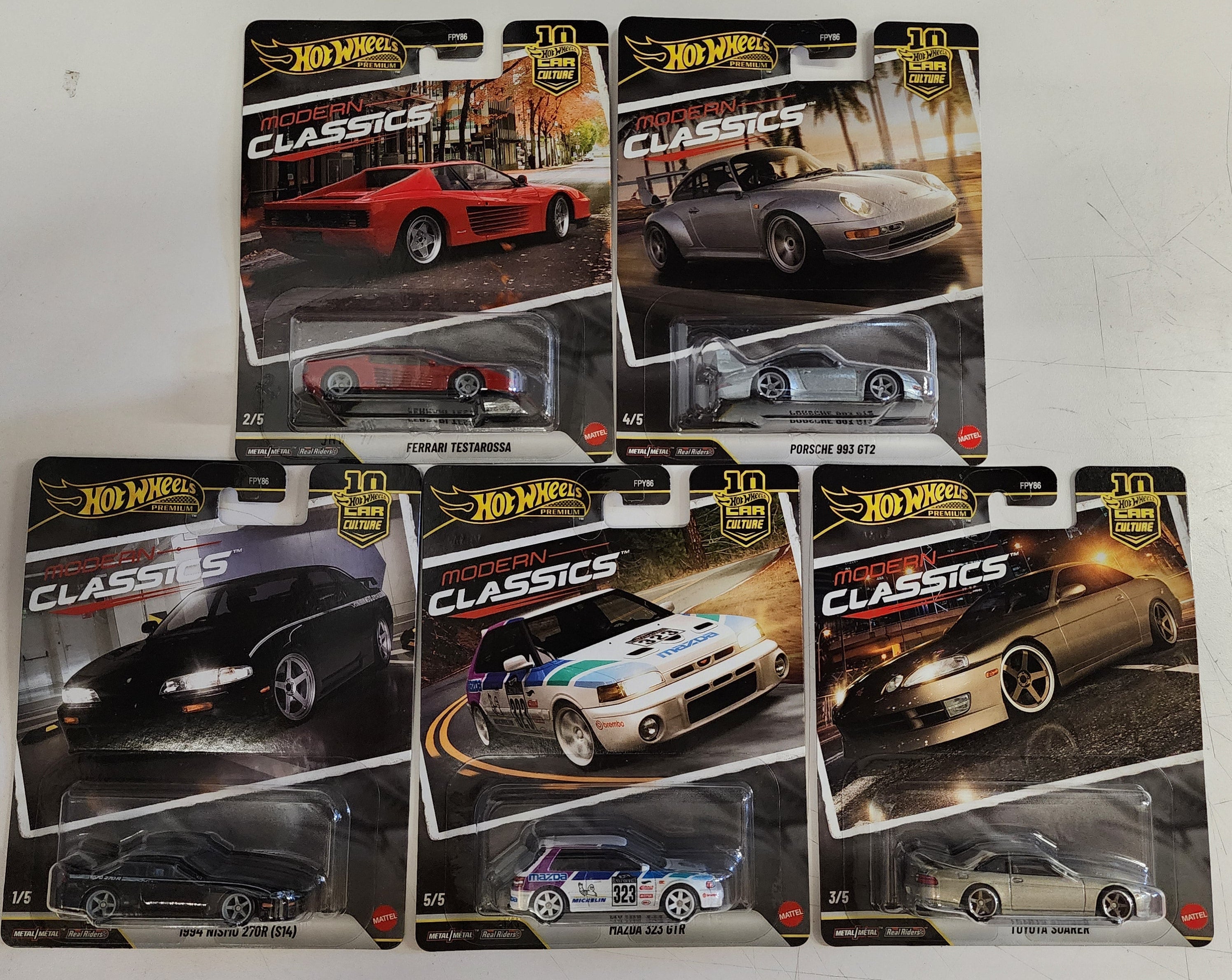 ホットウィール モダンクラシックス 2026 5台セット NEW! MODERN CLASSICS * 5 Car Set * 2026 Hot Wheels Car Culture