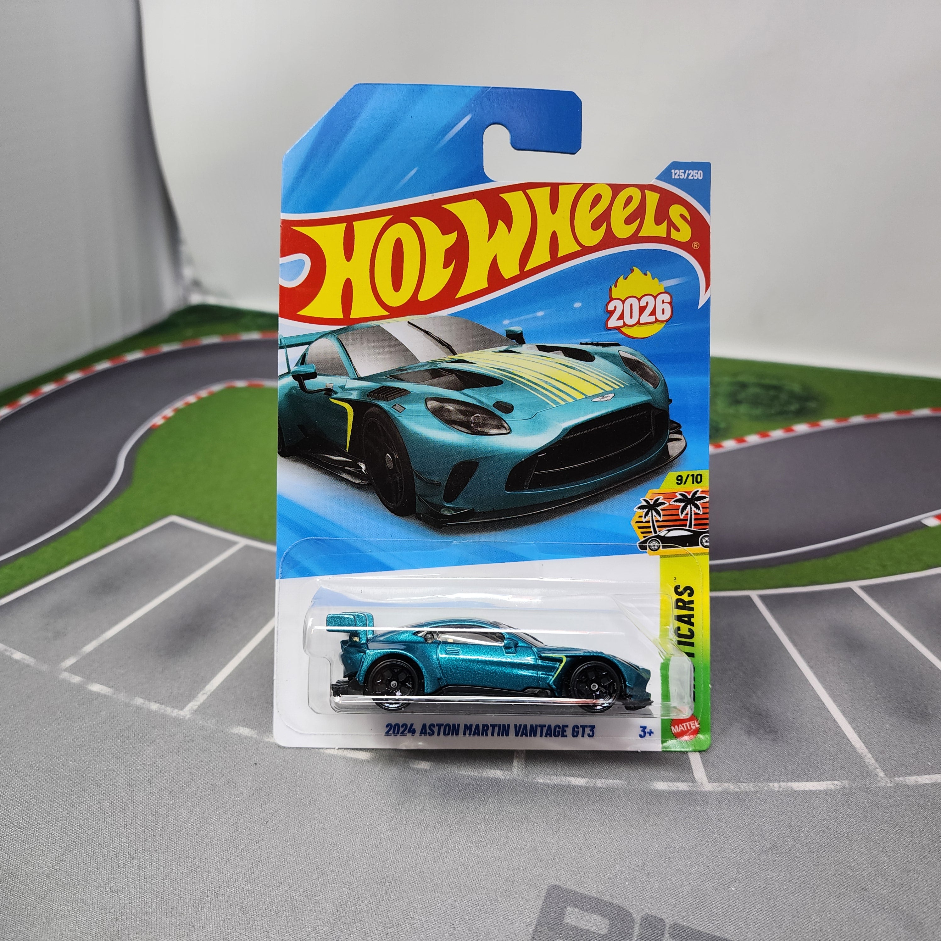 2024 Aston Martin Vantage GT3 #125 * Teal * 2026 Hot Wheels Case G