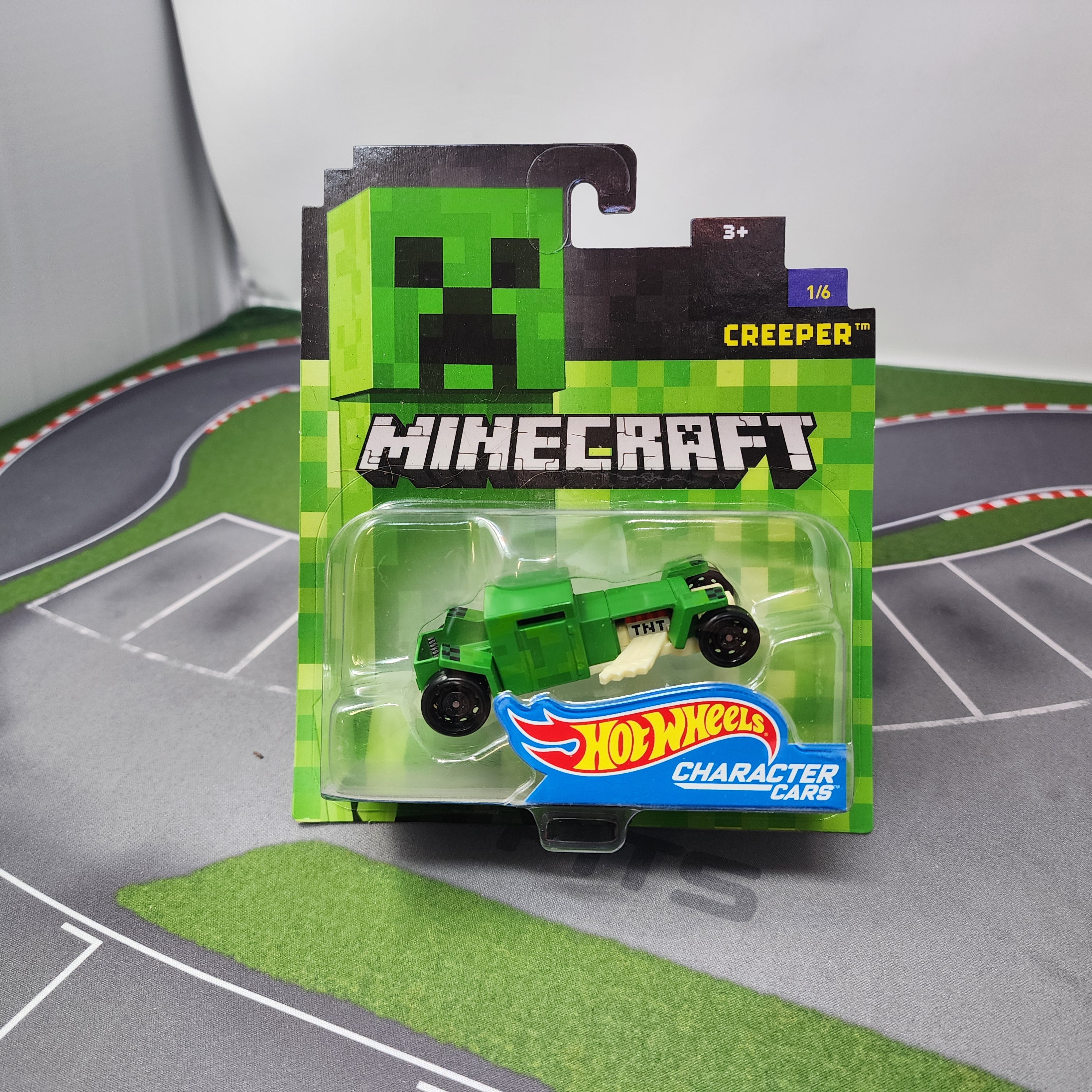Creeper 1/6 * Hot Wheels Character Cars MineCraft