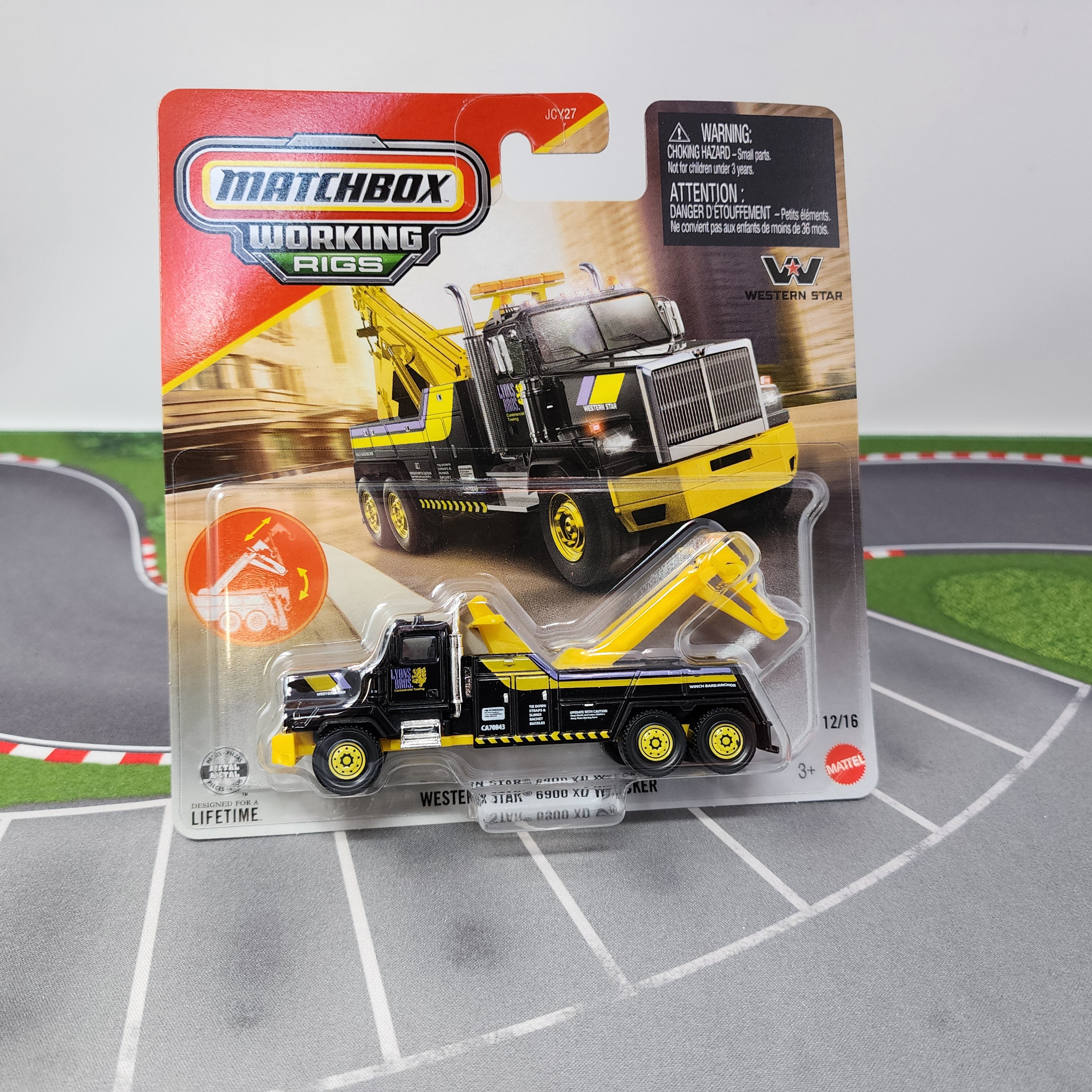 Western Star 6900 XD Wrecker # * 2026 Matchbox Working Rigs Case H