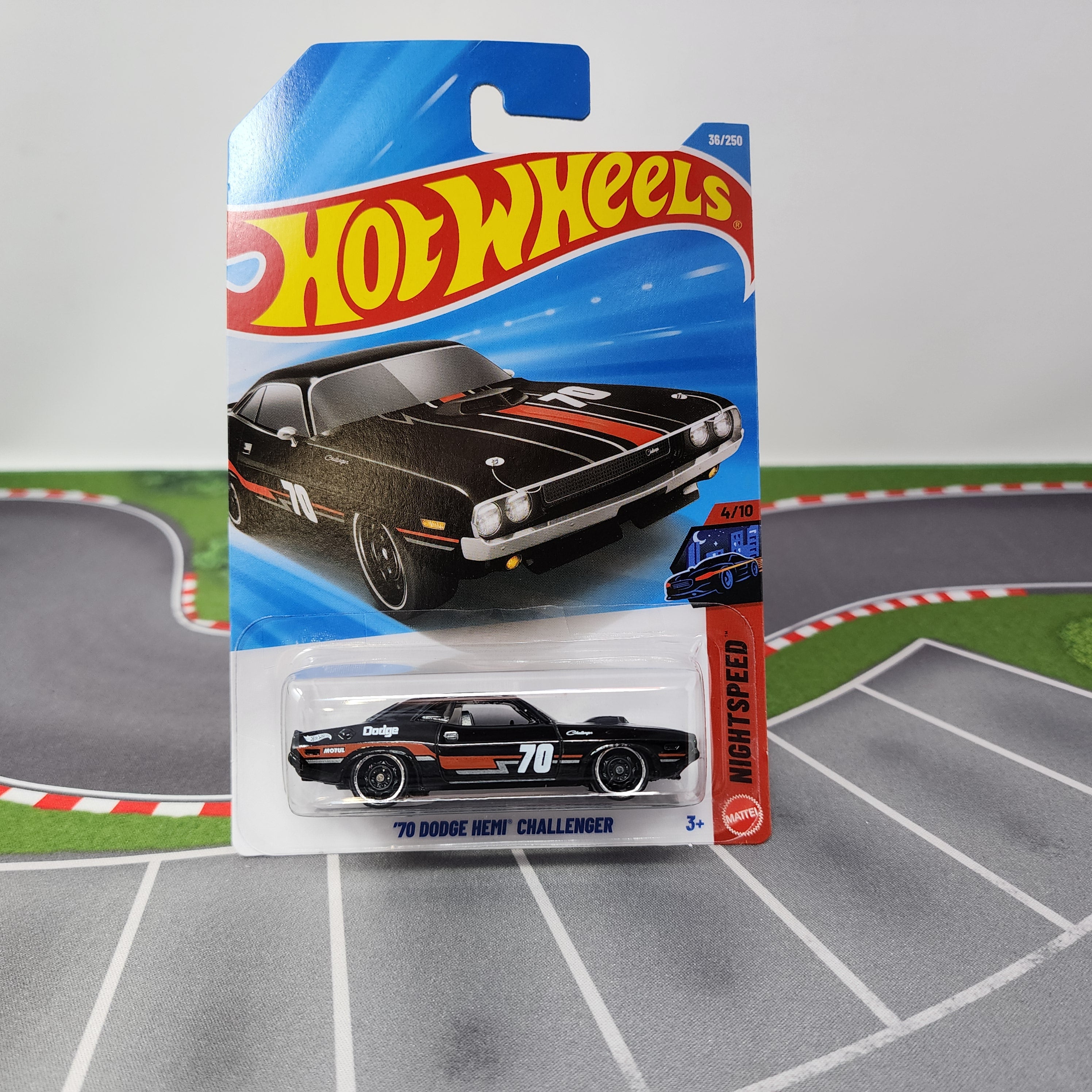 70 Dodge HEMI Challenger #38 * Black * 2026 Hot Wheels Case H