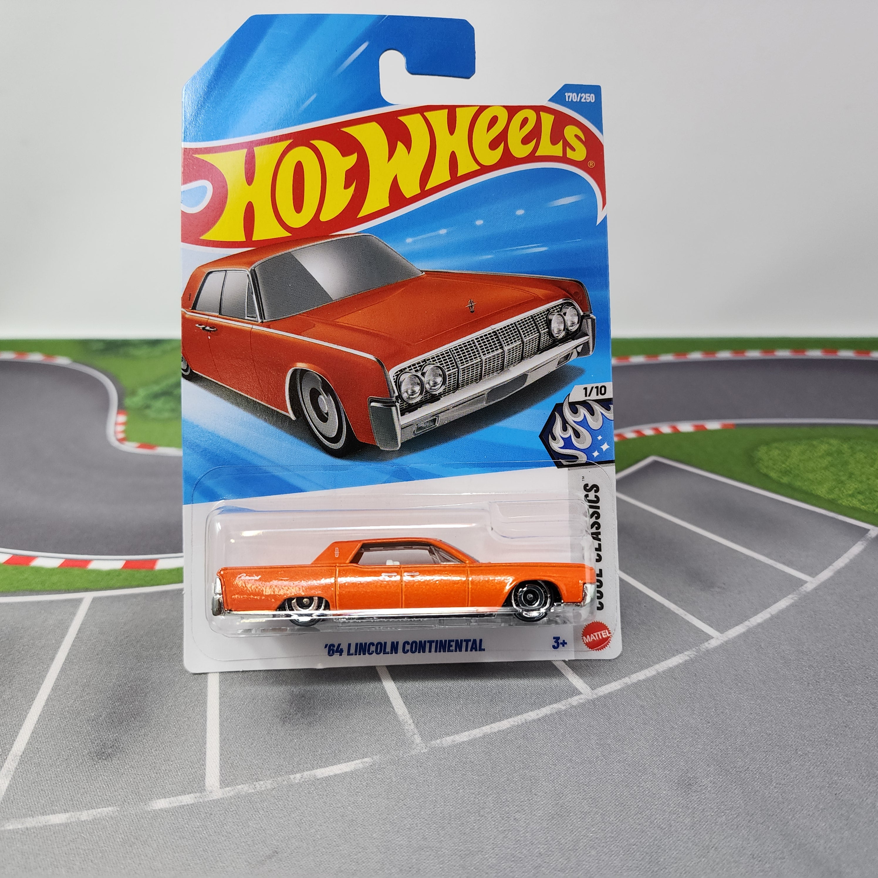 64 Lincoln Continental #170 * Orange * 2026 Hot Wheels Case J