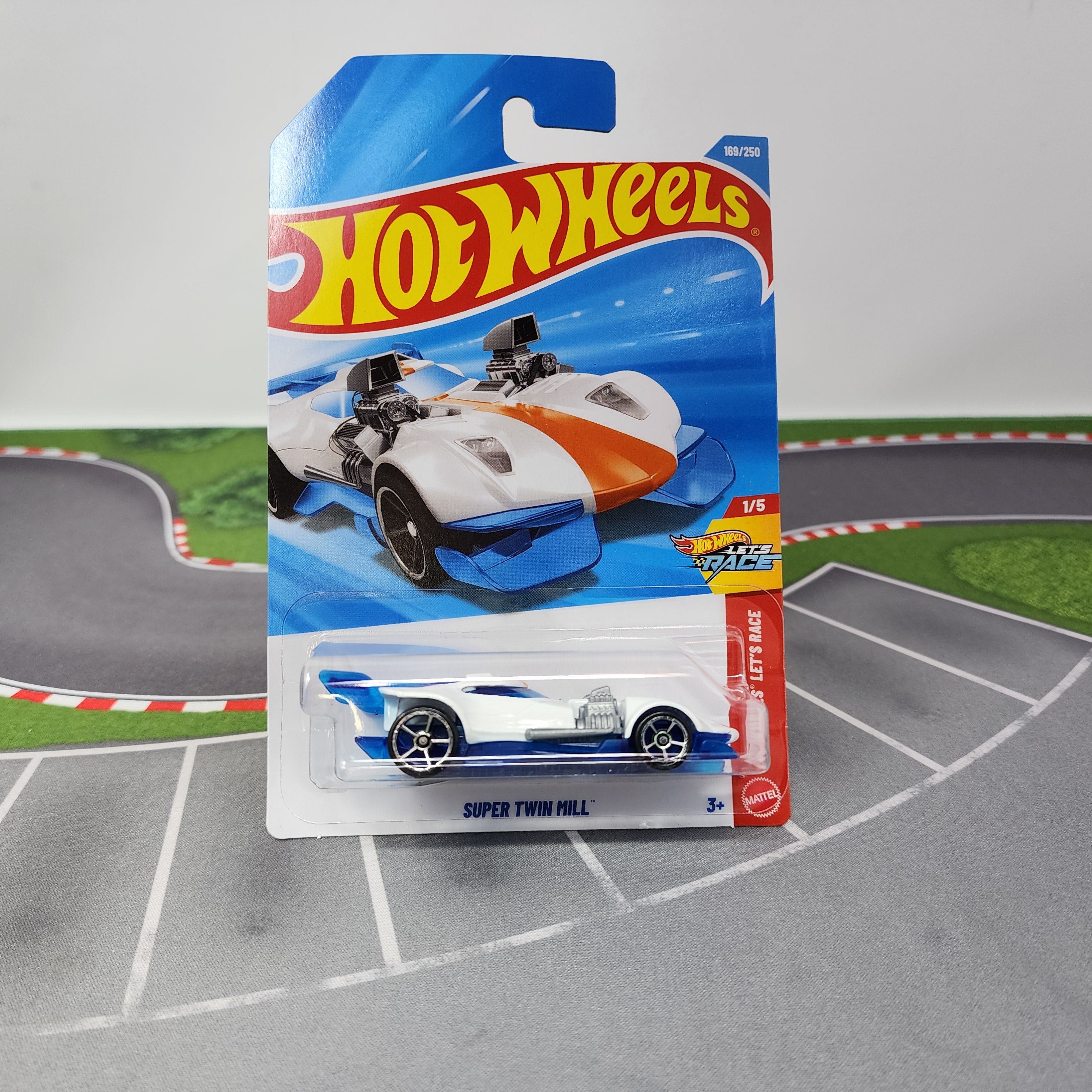 Super Twin Mill #169 * White * 2026 Hot Wheels Case H