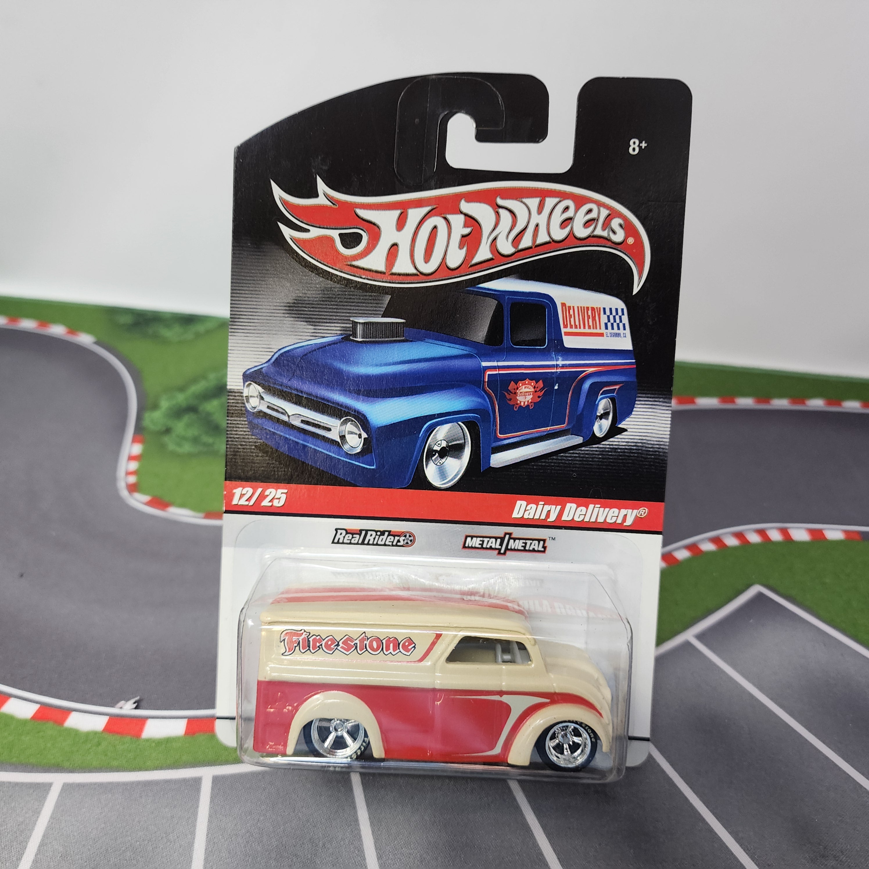 ホットウィール デイリー デリバリー ファイアーストーン デリバリー Dairy Delivery Firestone * Hot Wheels Premium Delivery Slick Rides