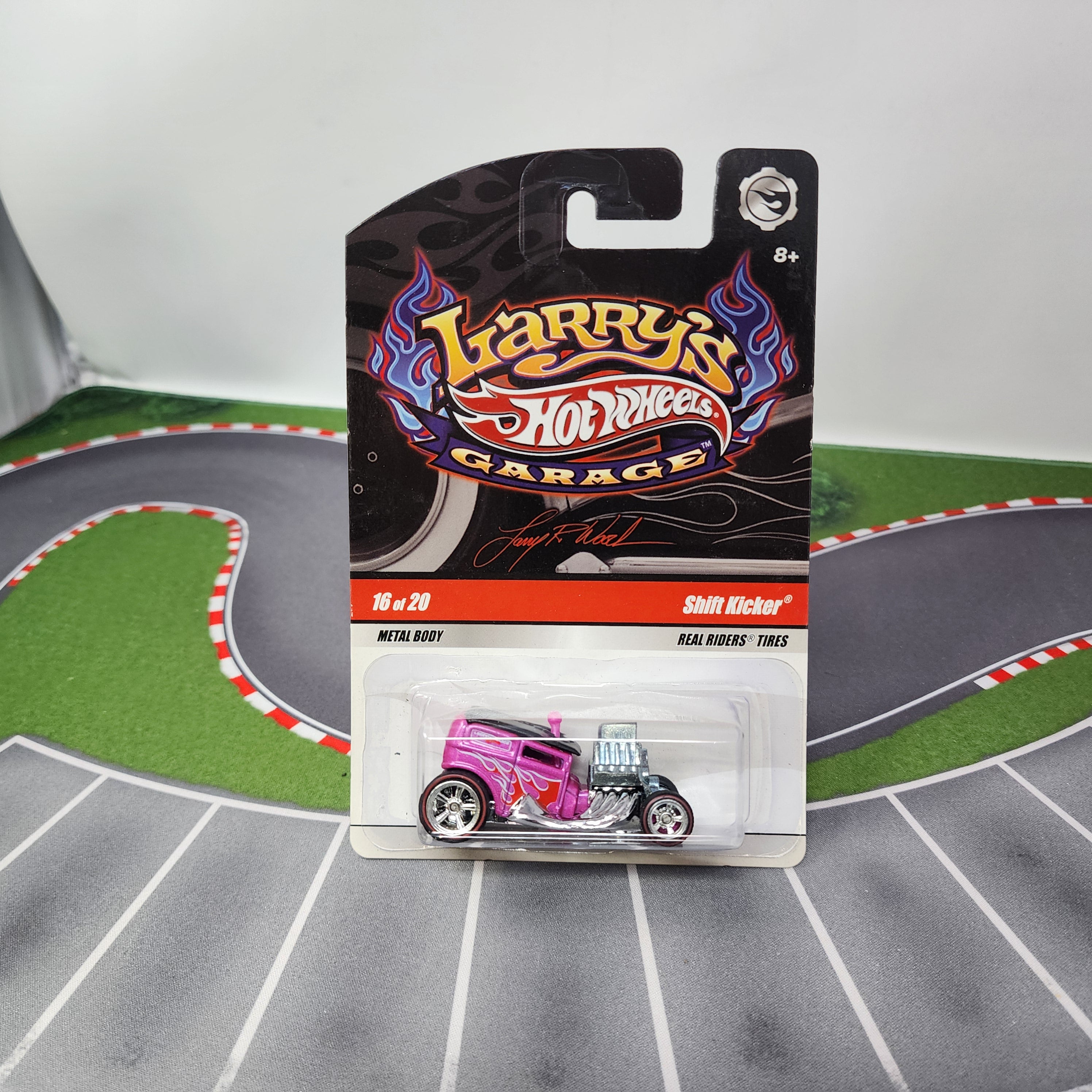 Shift Kicker #16 * Pink * Hot Wheels Premium Larry's Garage