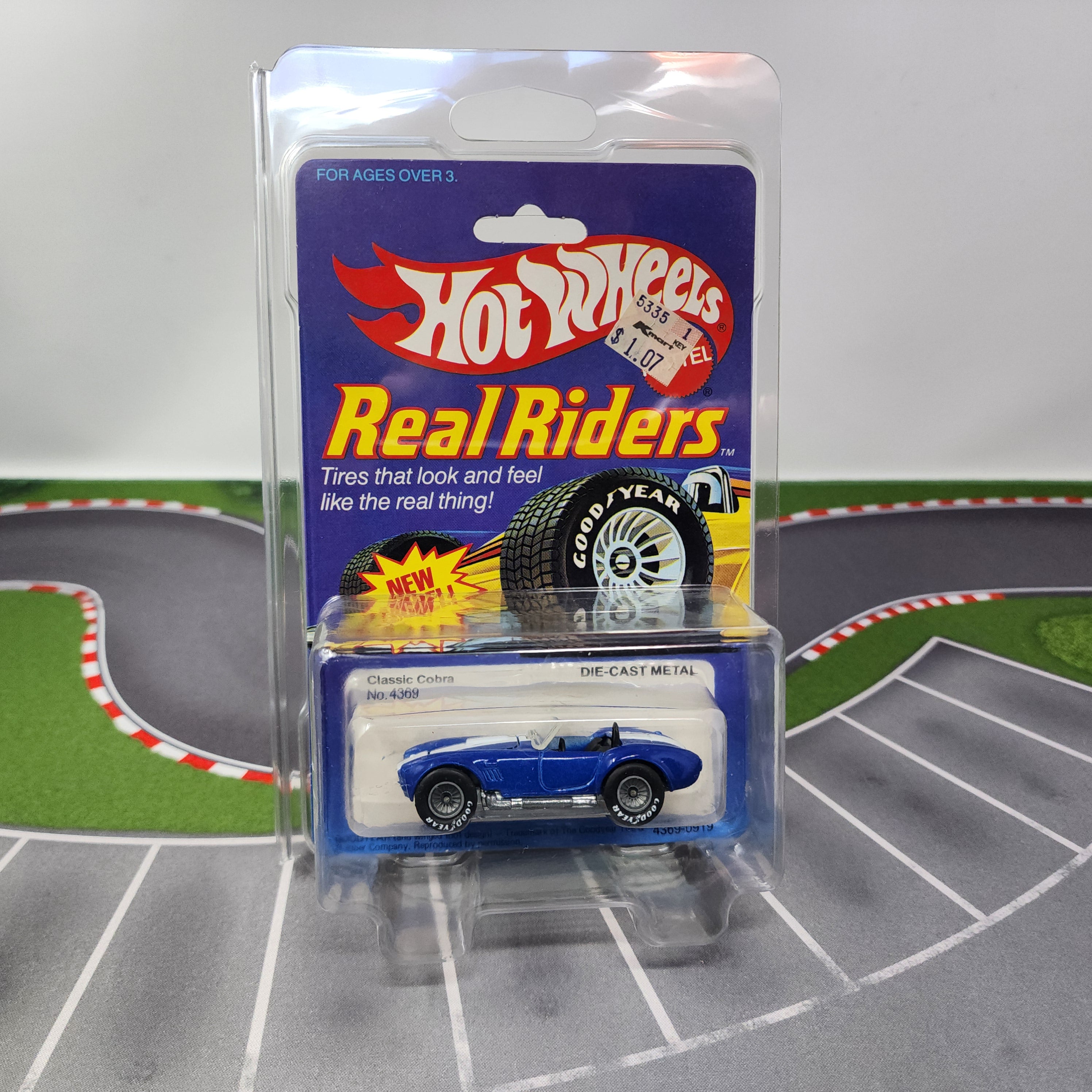 Classic Cobra 4369 * Hot Wheels Real Riders 1982 Hong Kong