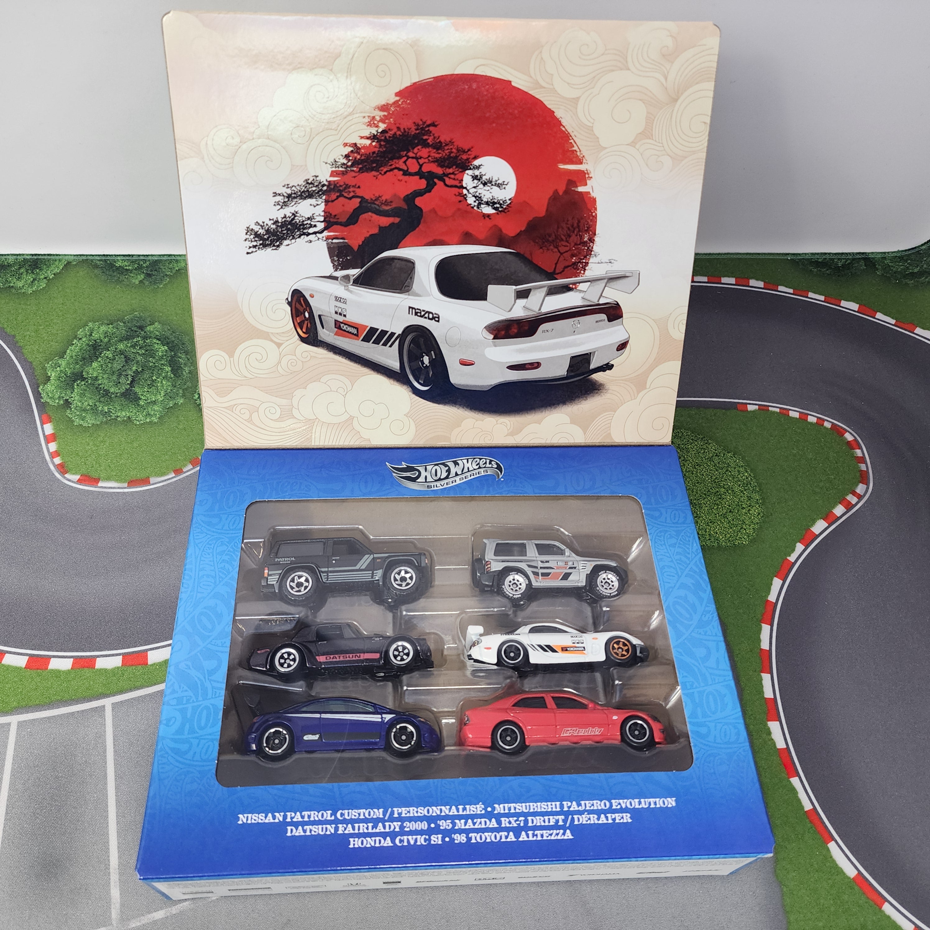 New! 2026 Streets of Japan 6 Pack * 2026 Hot Wheels Silver Series