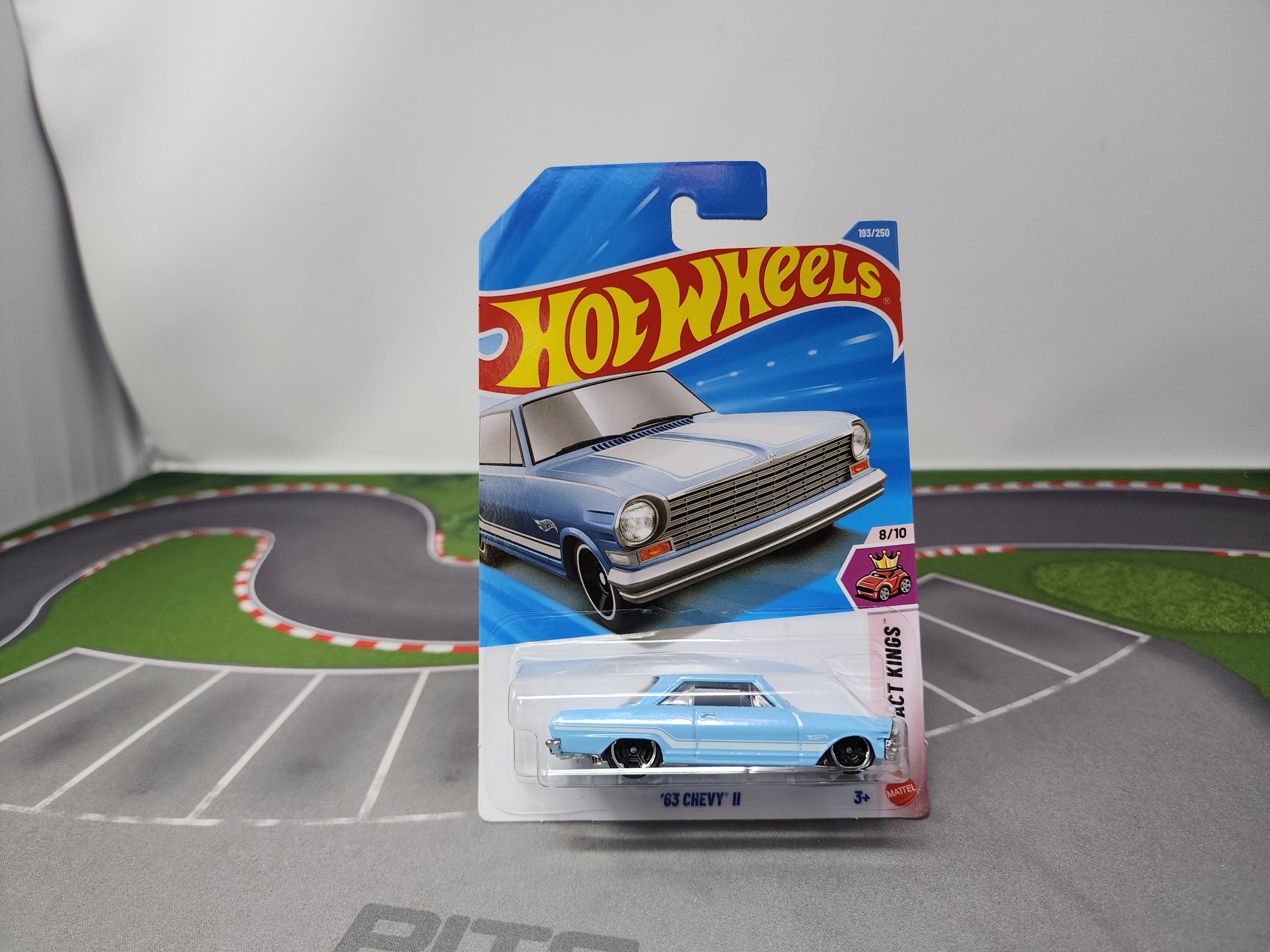 63 Chevy II #193 * Light Blue * 2026 Hot Wheels Case J