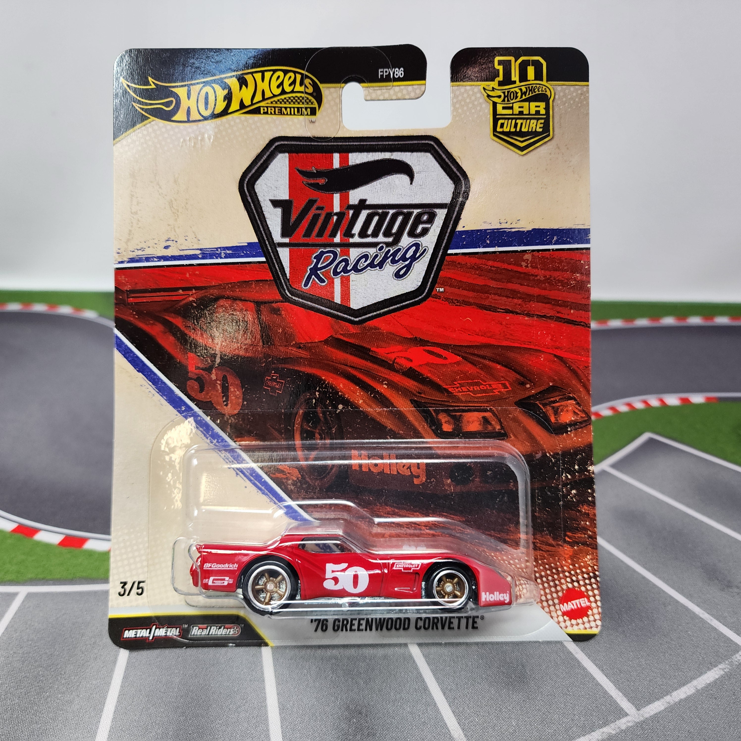 Hot Wheels ホットウィール 76台セット 76 Greenwood Corvette #3/5 * 2026 Hot Wheels Car Culture VINTAGE