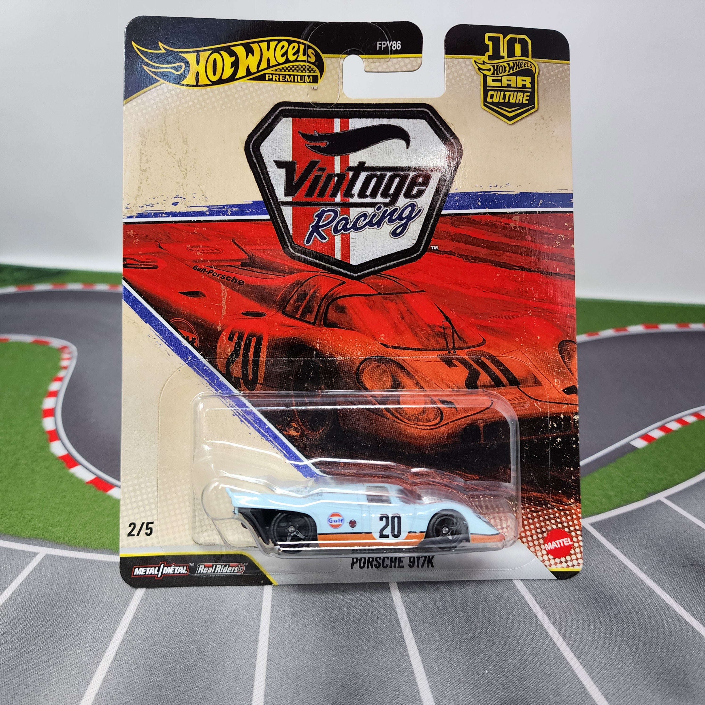 Porsche 917K Gulf #2/5 * 2026 Hot Wheels Car Culture VINTAGE