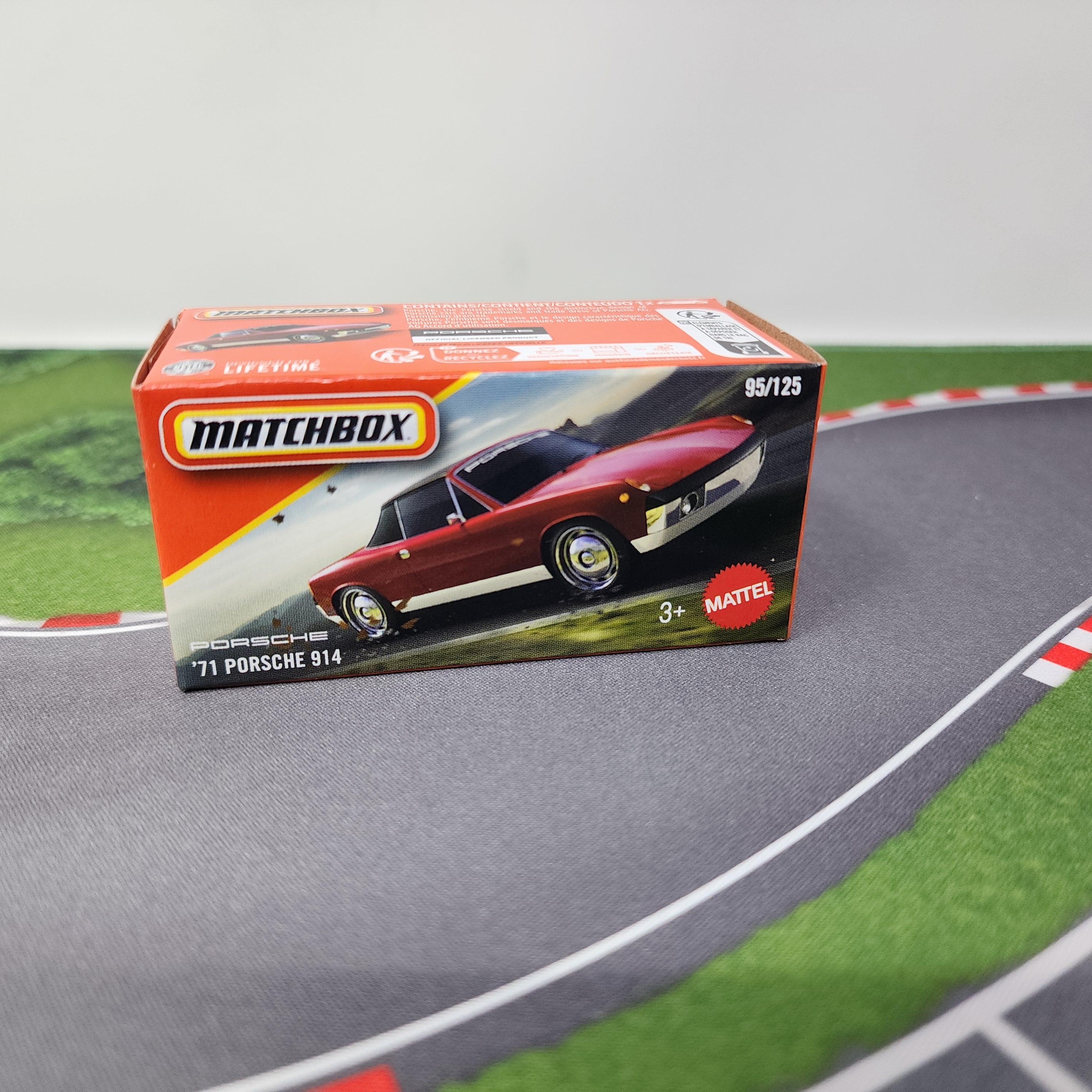 ポジャギNo.43 71 Porsche 914 #95 * 2026 Matchbox Power Grabs Case J