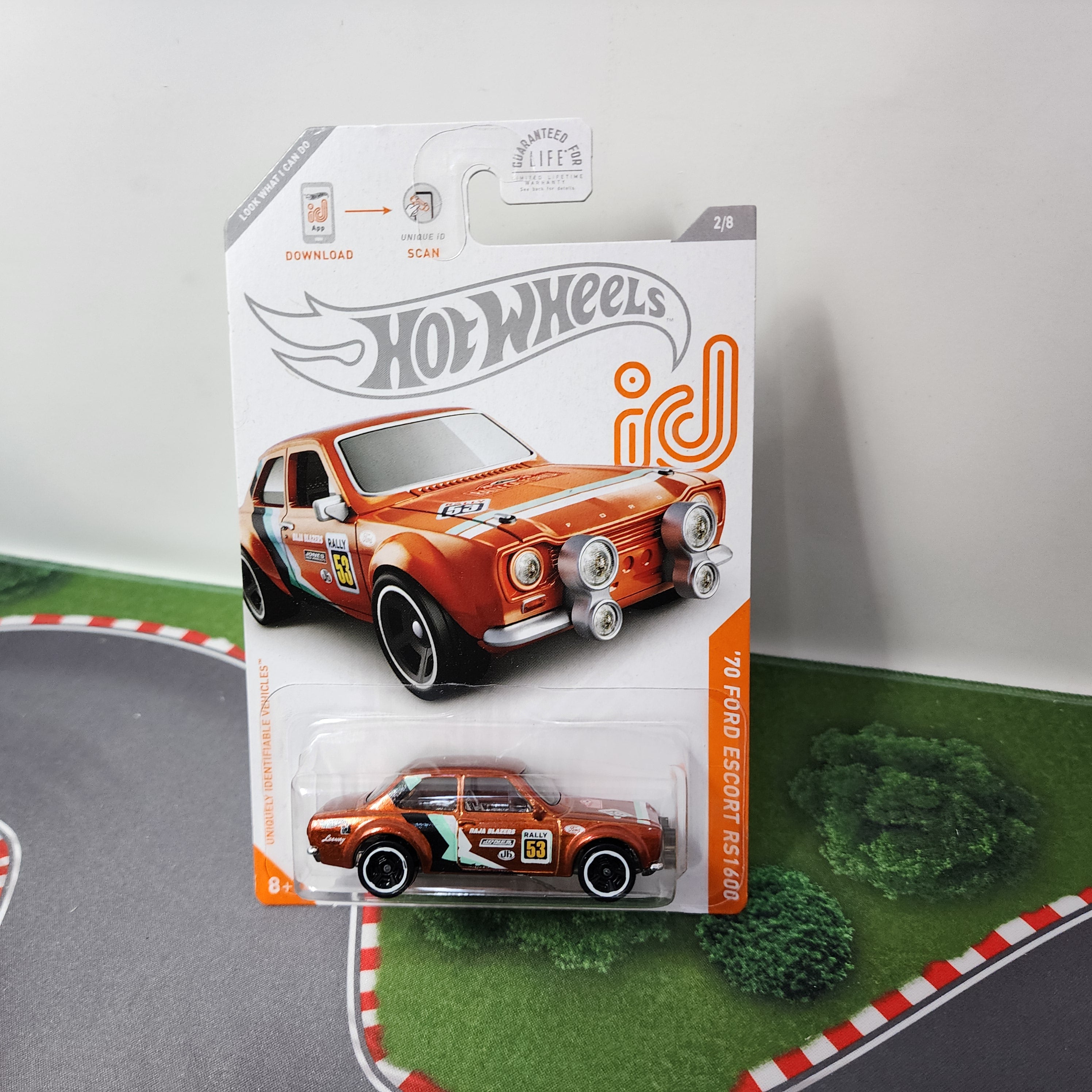 70 Ford Escort RS1600 * Chase Car * Hot Wheels ID Car Series