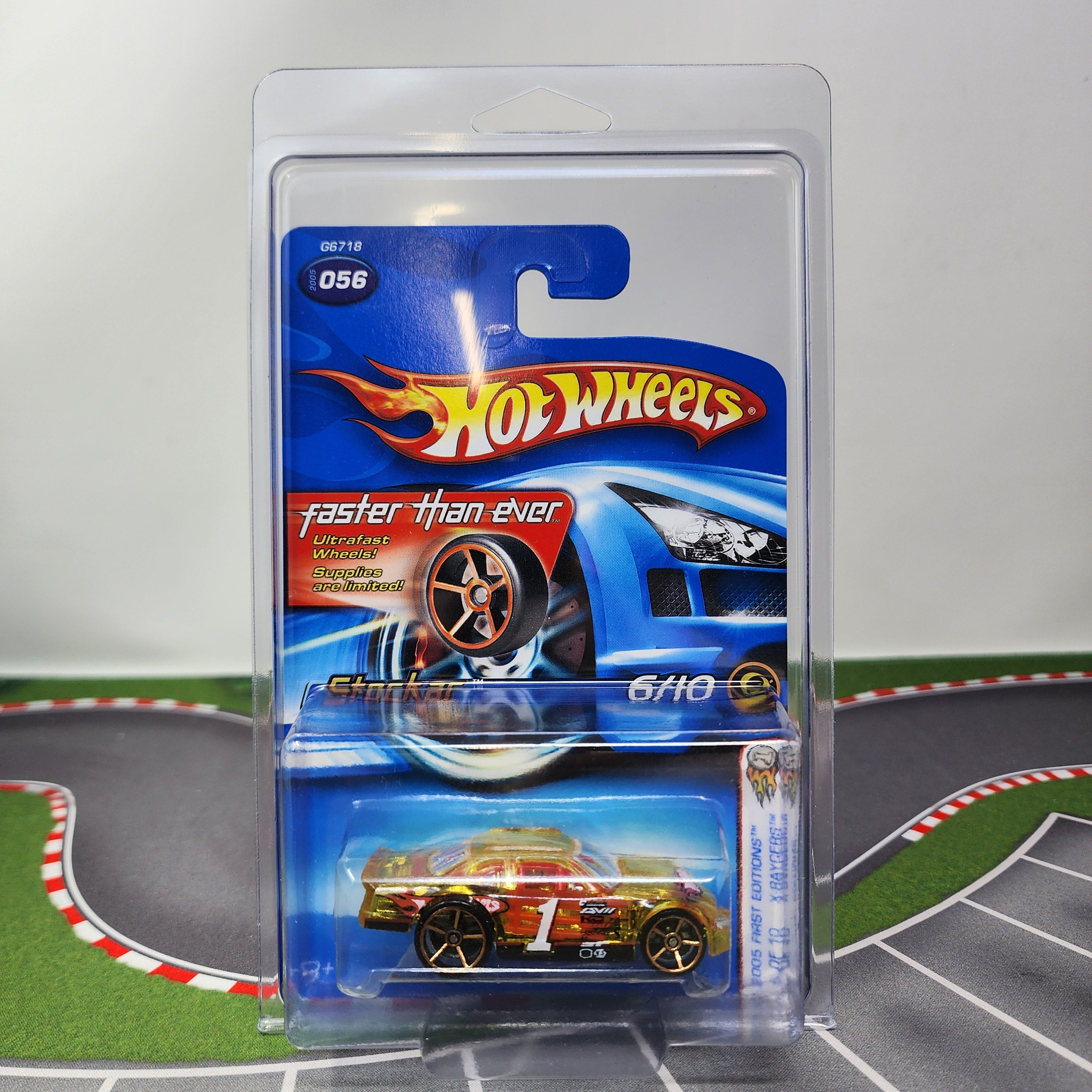 ホットウィール STOCKCAR Stockar #56 * Faster Than Ever FTE * 2005 Hot Wheels First Edition
