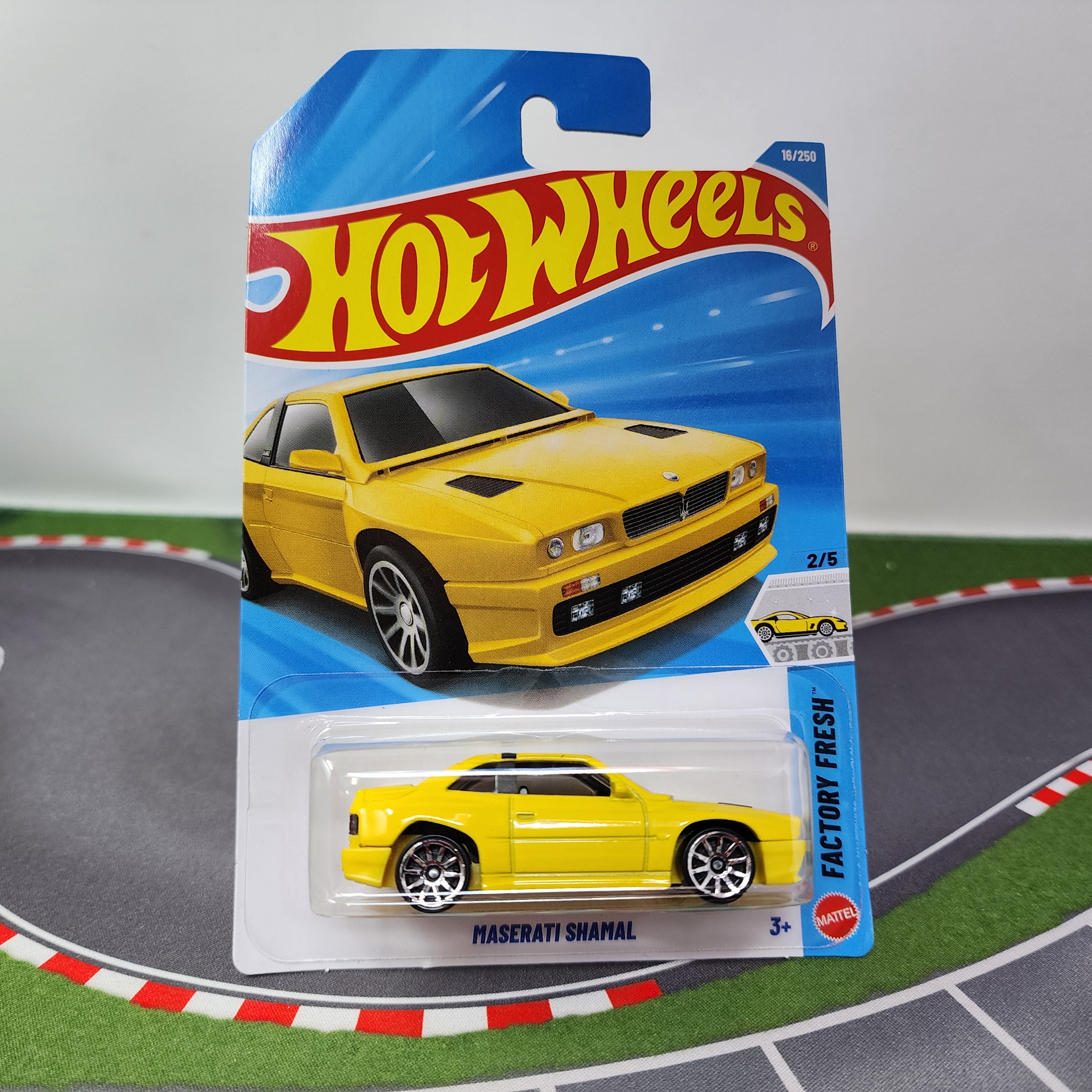 Maserati Shamal #16 * Yellow * 2026 Hot Wheels Case K