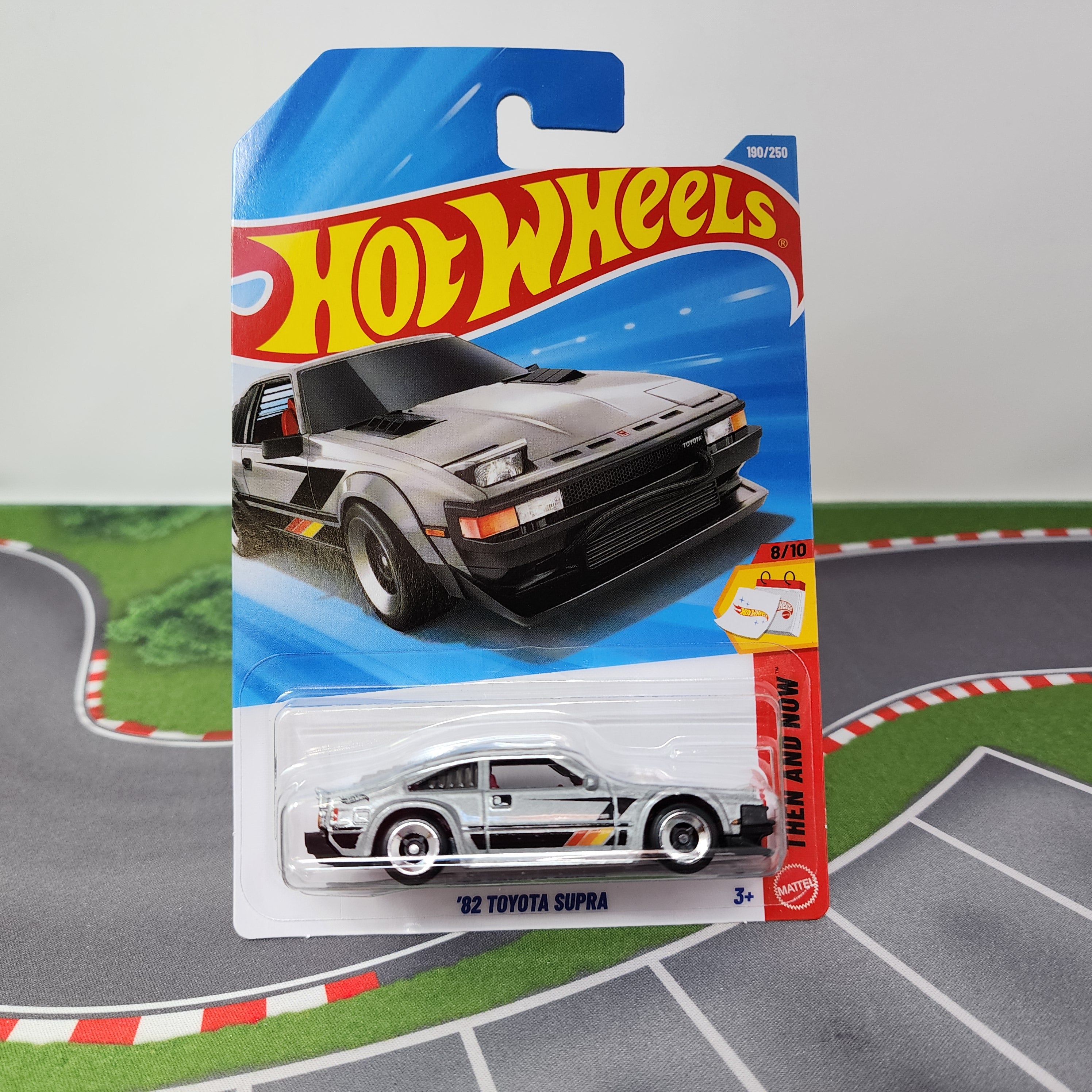 82 Toyota Supra #190 * Silver * 2026 Hot Wheels Case K