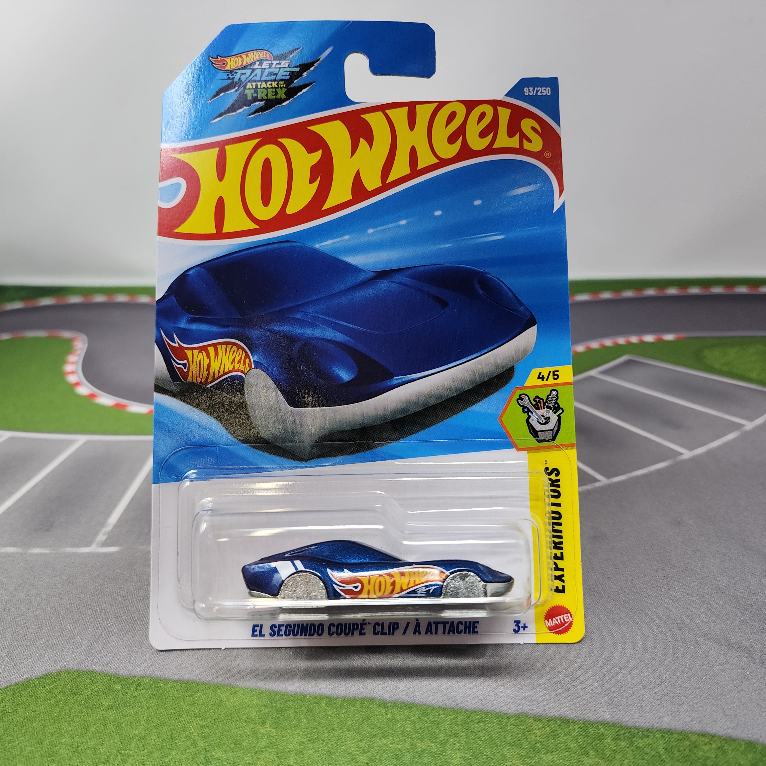 El Segundo Coupe Clip Car #93 * Blue * 2026 Hot Wheels Case K