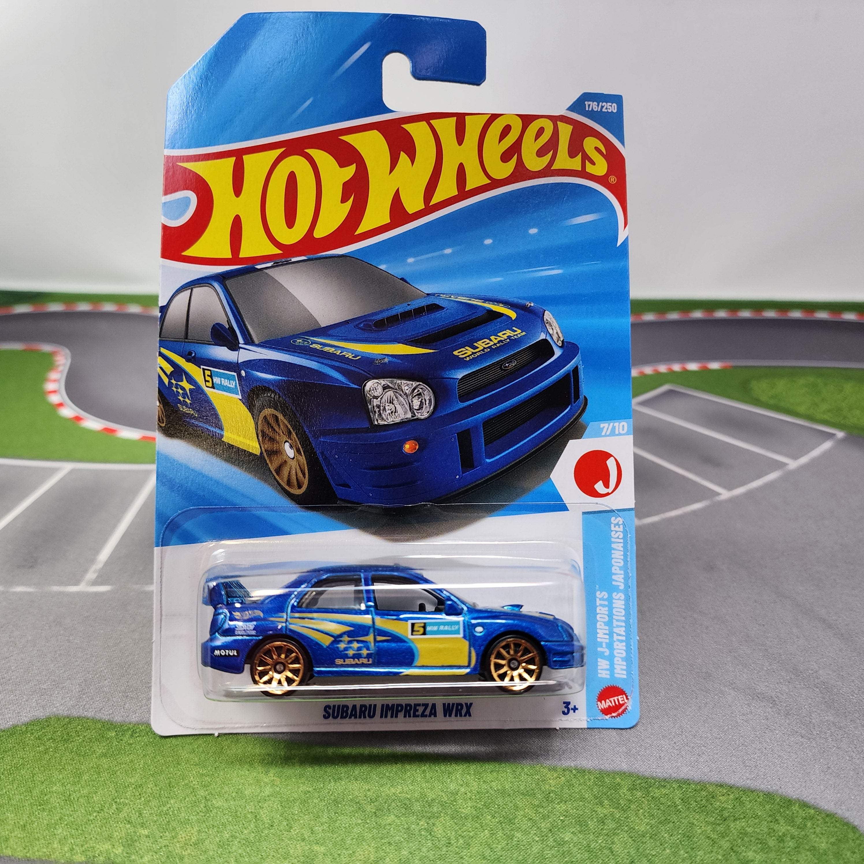 Subaru Impreza WRX #176 * BLUE * 2026 Hot Wheels Case K