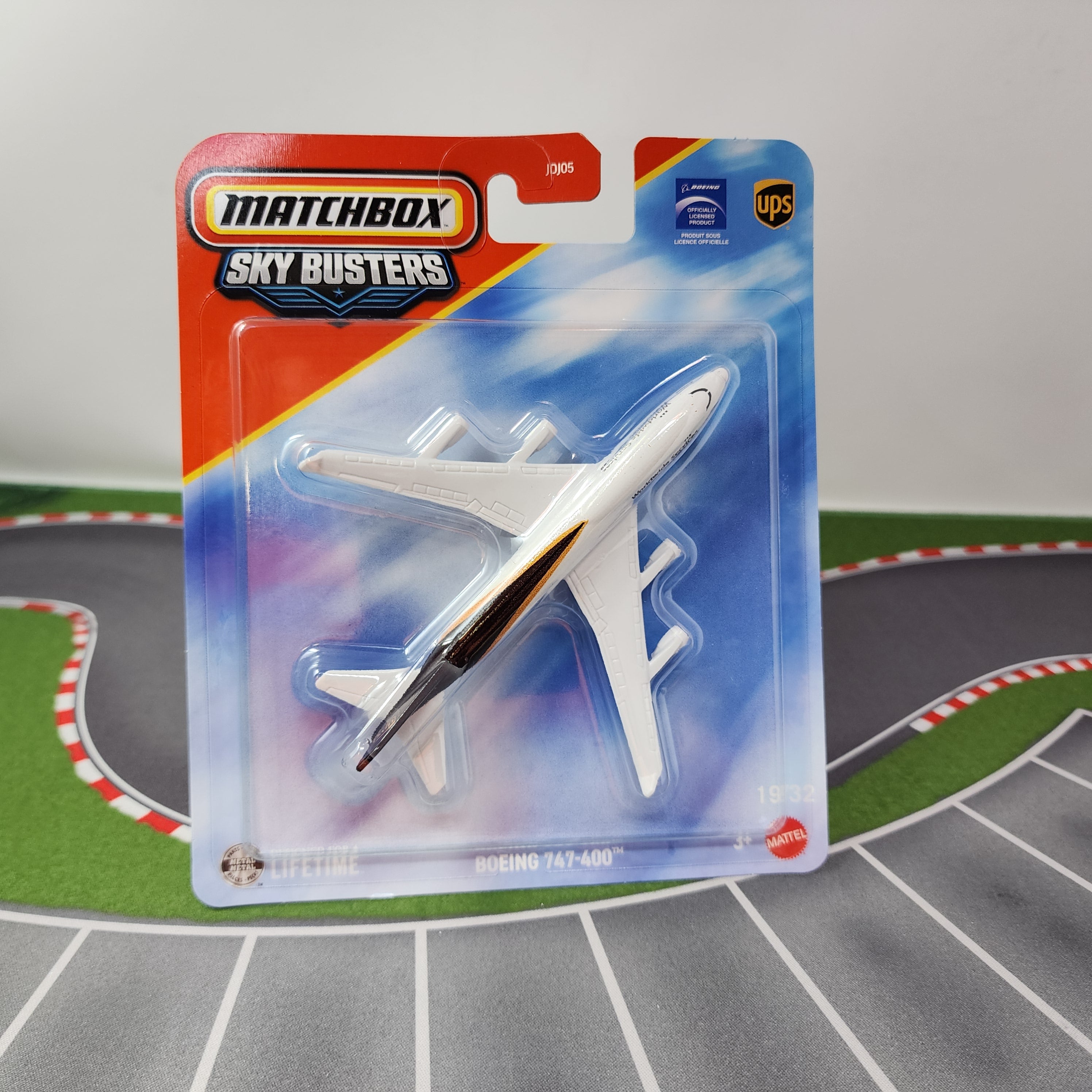 Boeing 747-400 UPS Plane #19 * 2026 Matchbox Sky Busters New Case