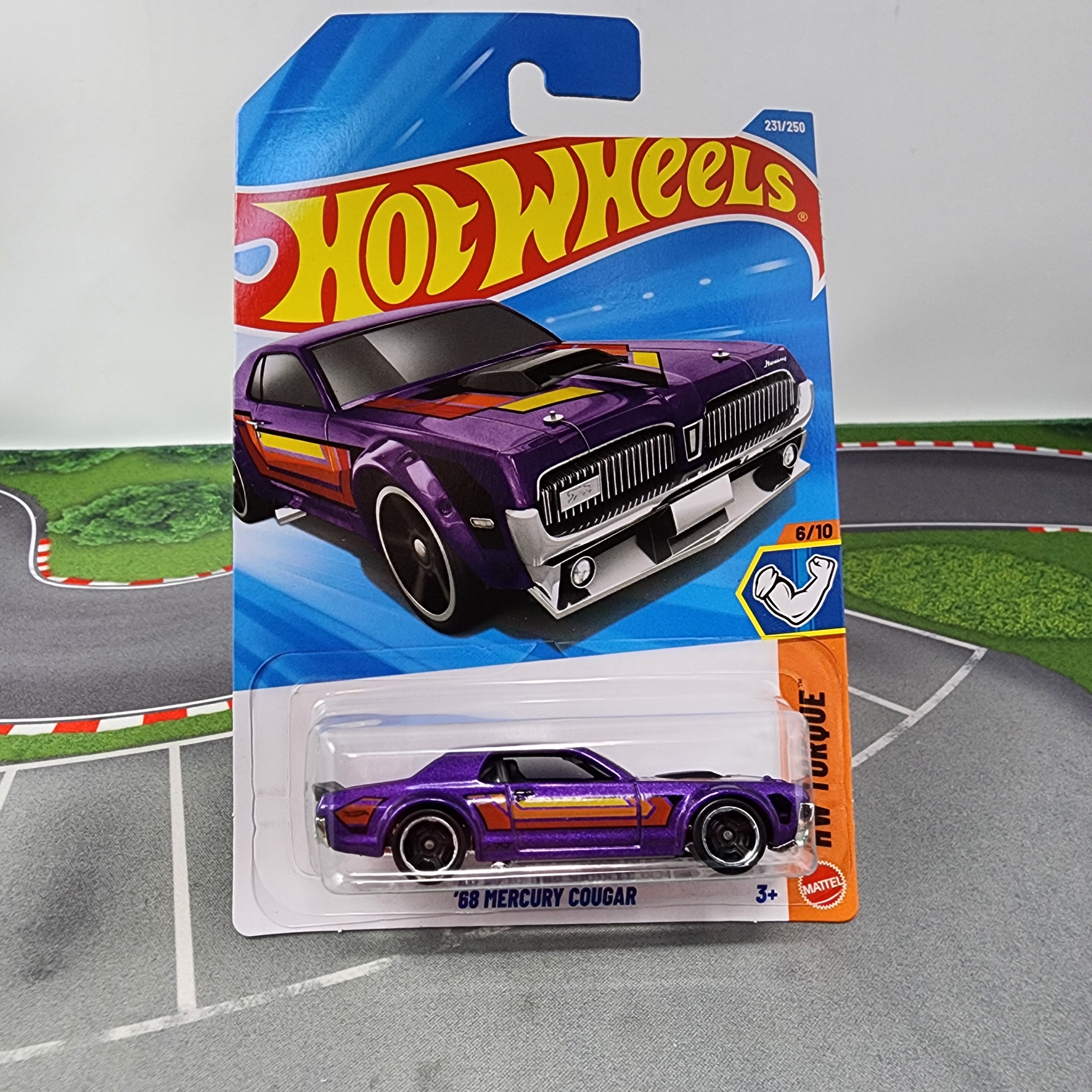 68 Mercury Cougar #231 * PURPLE * 2026 Hot Wheels NEW! Case M