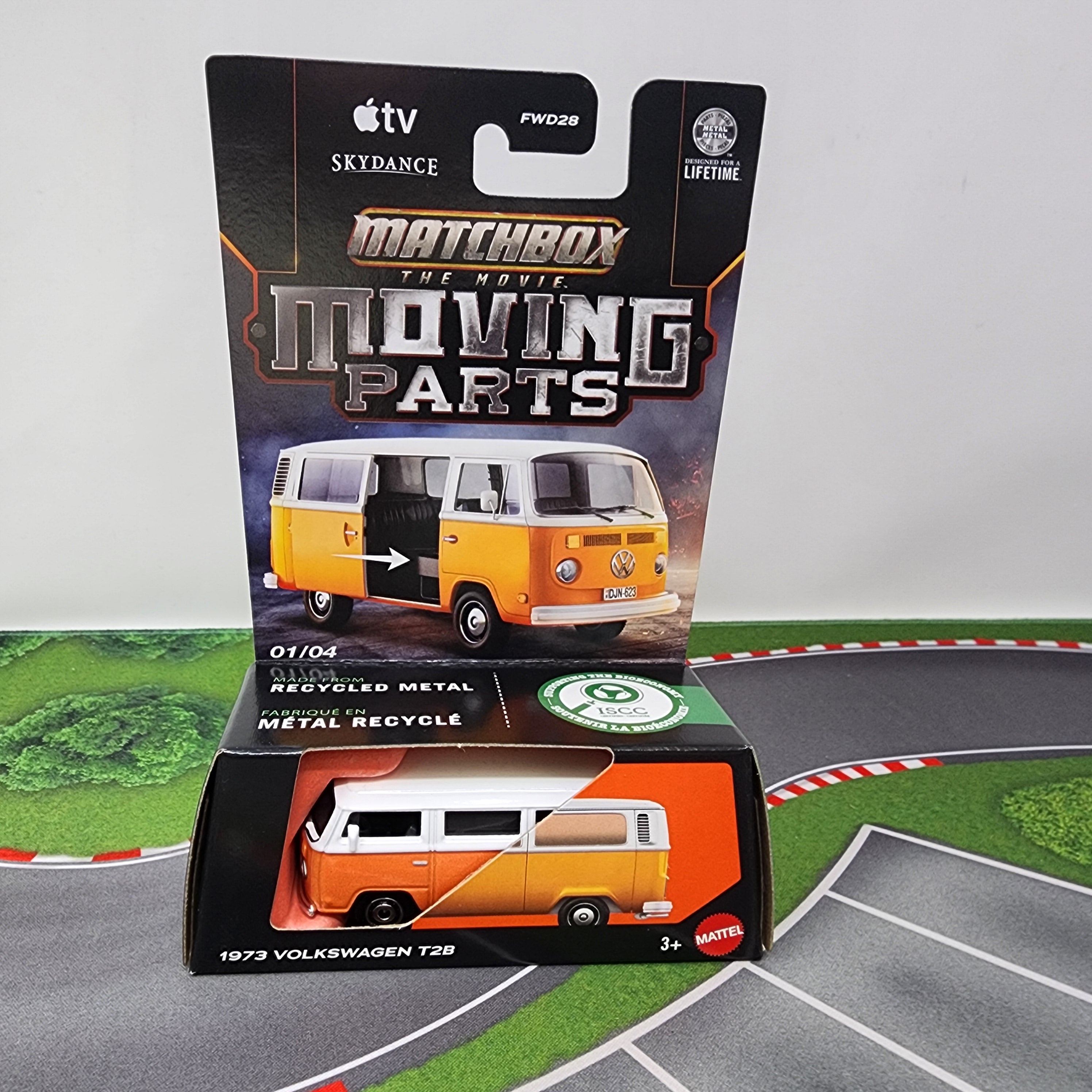 1973 Volkswagen T2B Bus * 2026 Matchbox Moving Parts * THE MOVIE