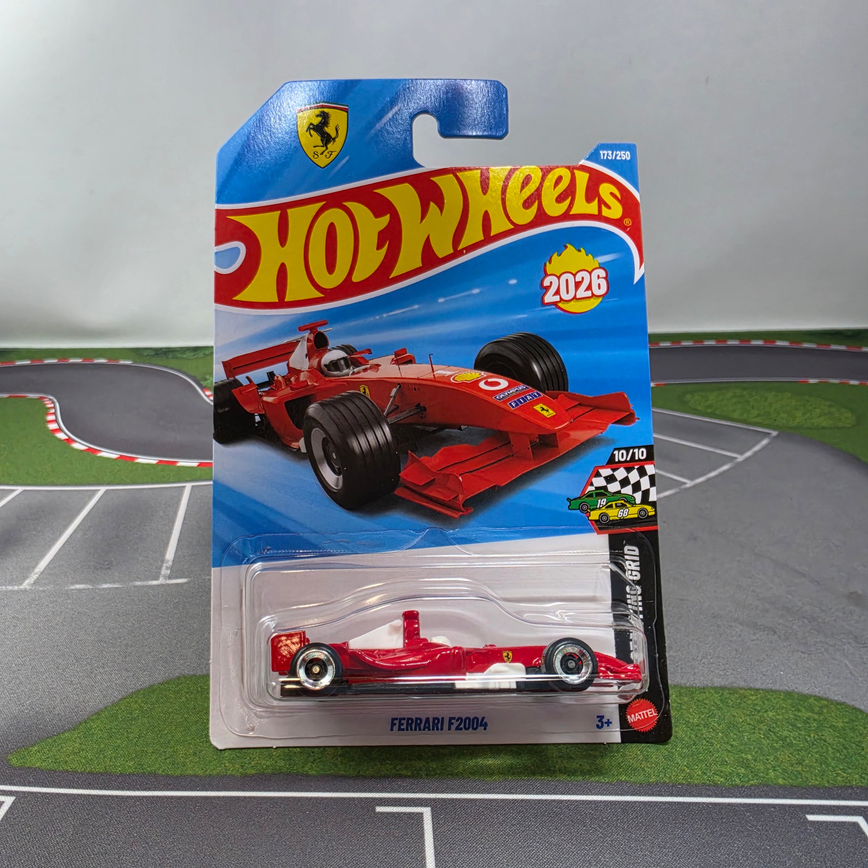 Ferrari F2004 #173 * RED * 2026 Hot Wheels NEW! Case N