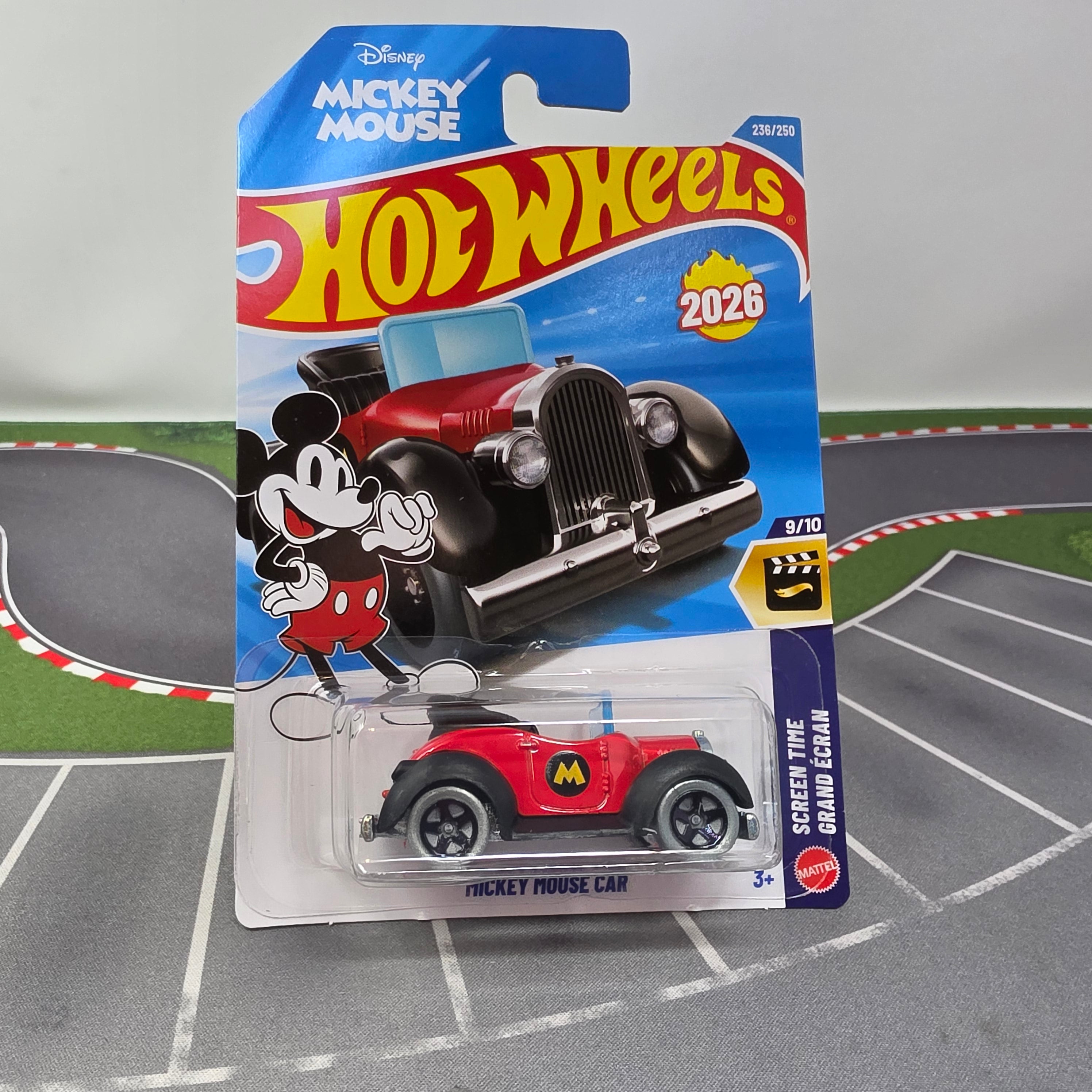 Mickey Mouse Car #236 * 2026 Hot Wheels NEW! Case N