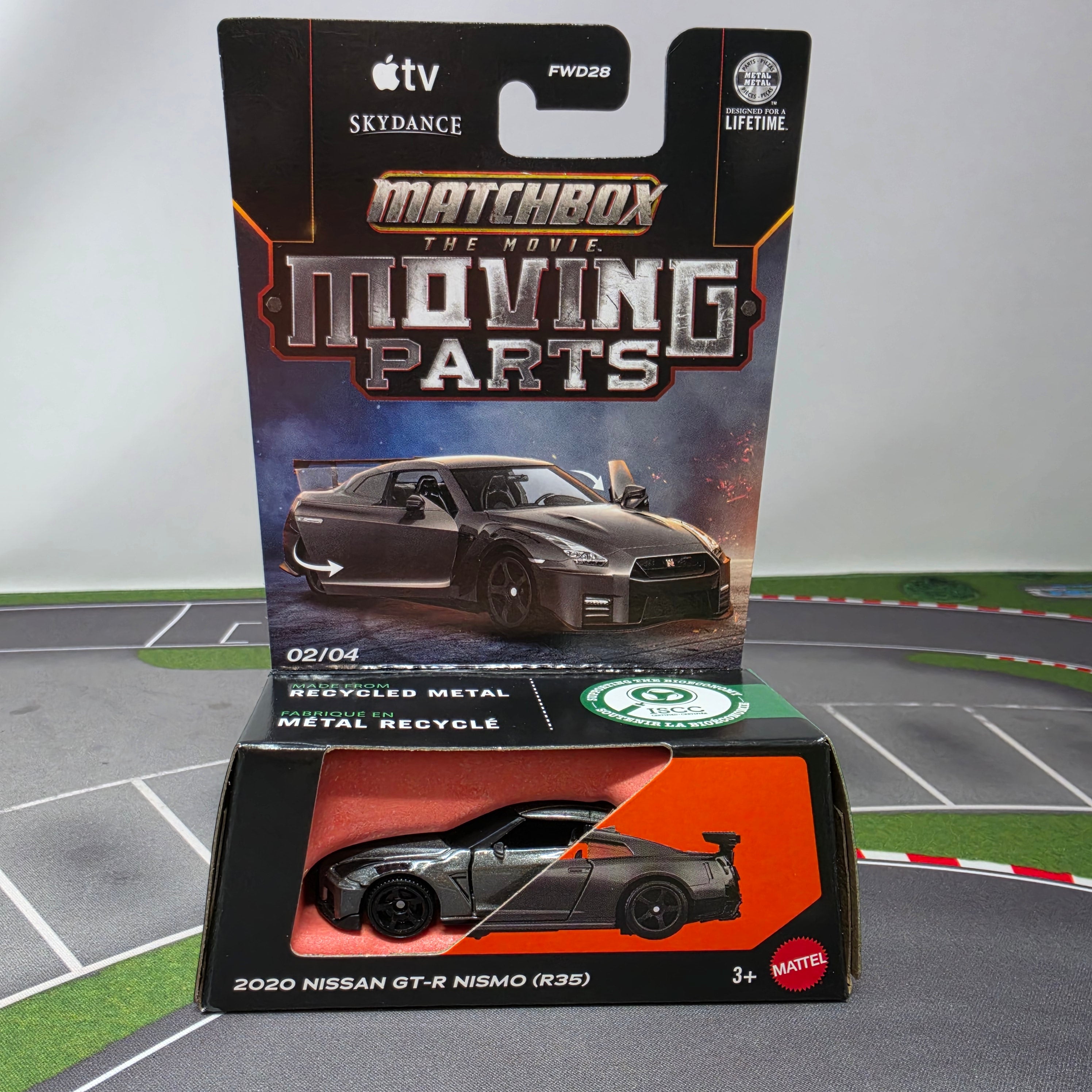 マッチボックス ムービングパーツ ニッサン GT-R ニスモ R35 海外限定 2020 Nissan GT-R Nismo R35 * 2026 THE MOVIE Matchbox Moving Parts