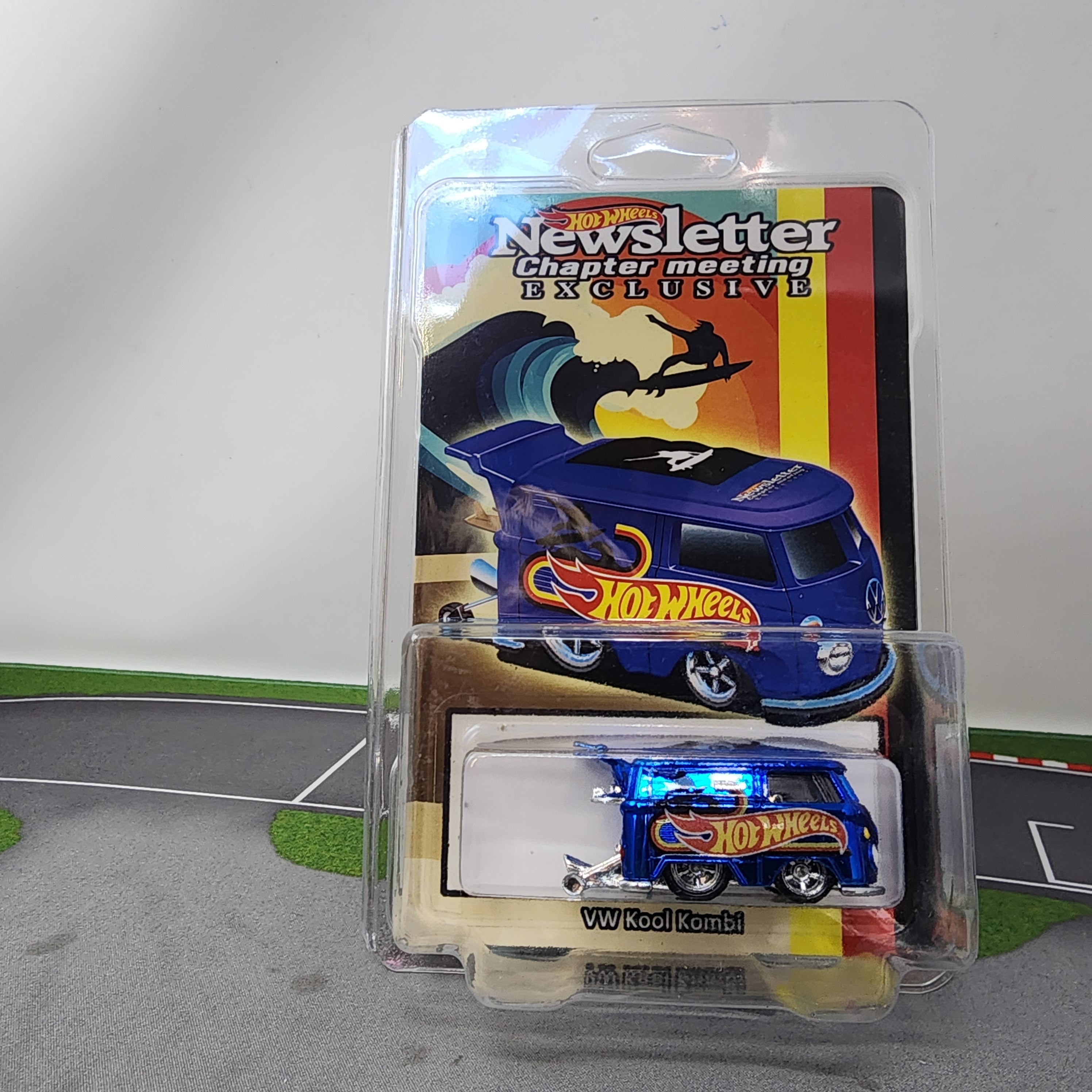 VW Kool Kombi 29/60 * BLUE * Hot Wheels Newsletter Car 25th