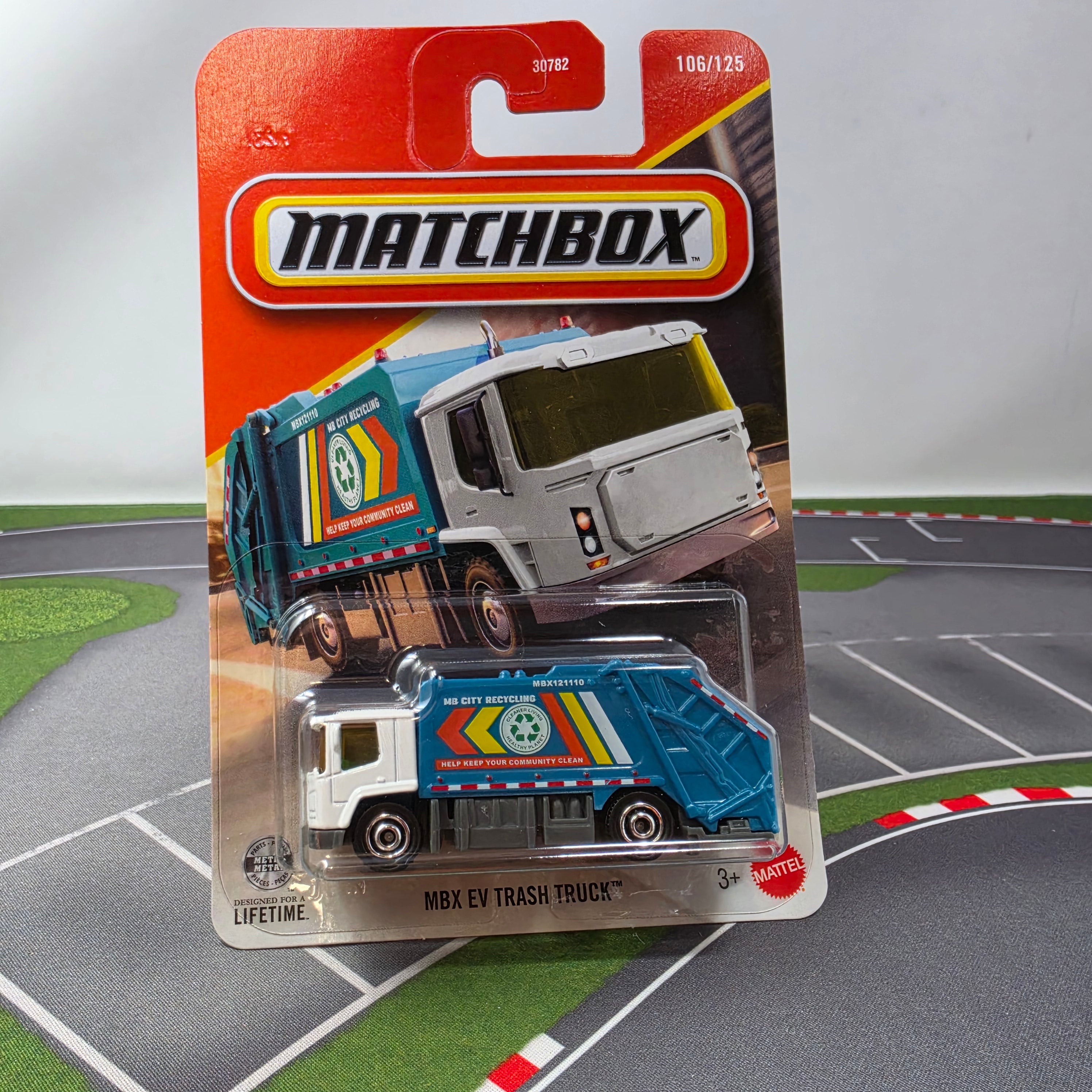 MXB EV Trash Truck #106 * 2026 Matchbox Basic Case M