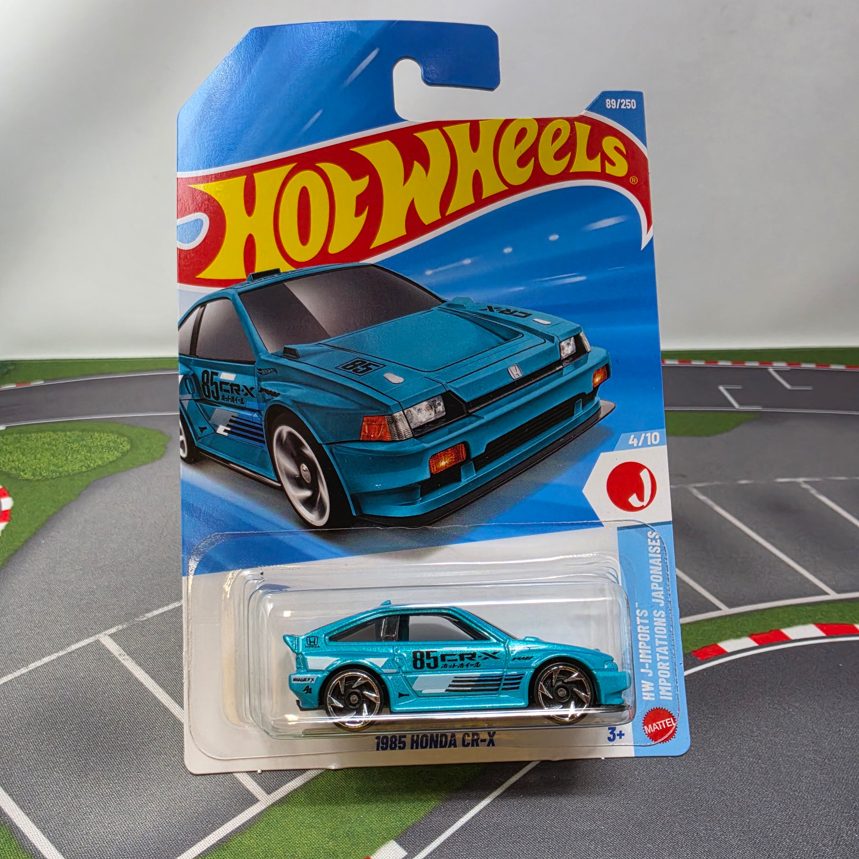 1985 Honda CR-X #89 * Teal * 2026 Hot Wheels NEW! Case Q