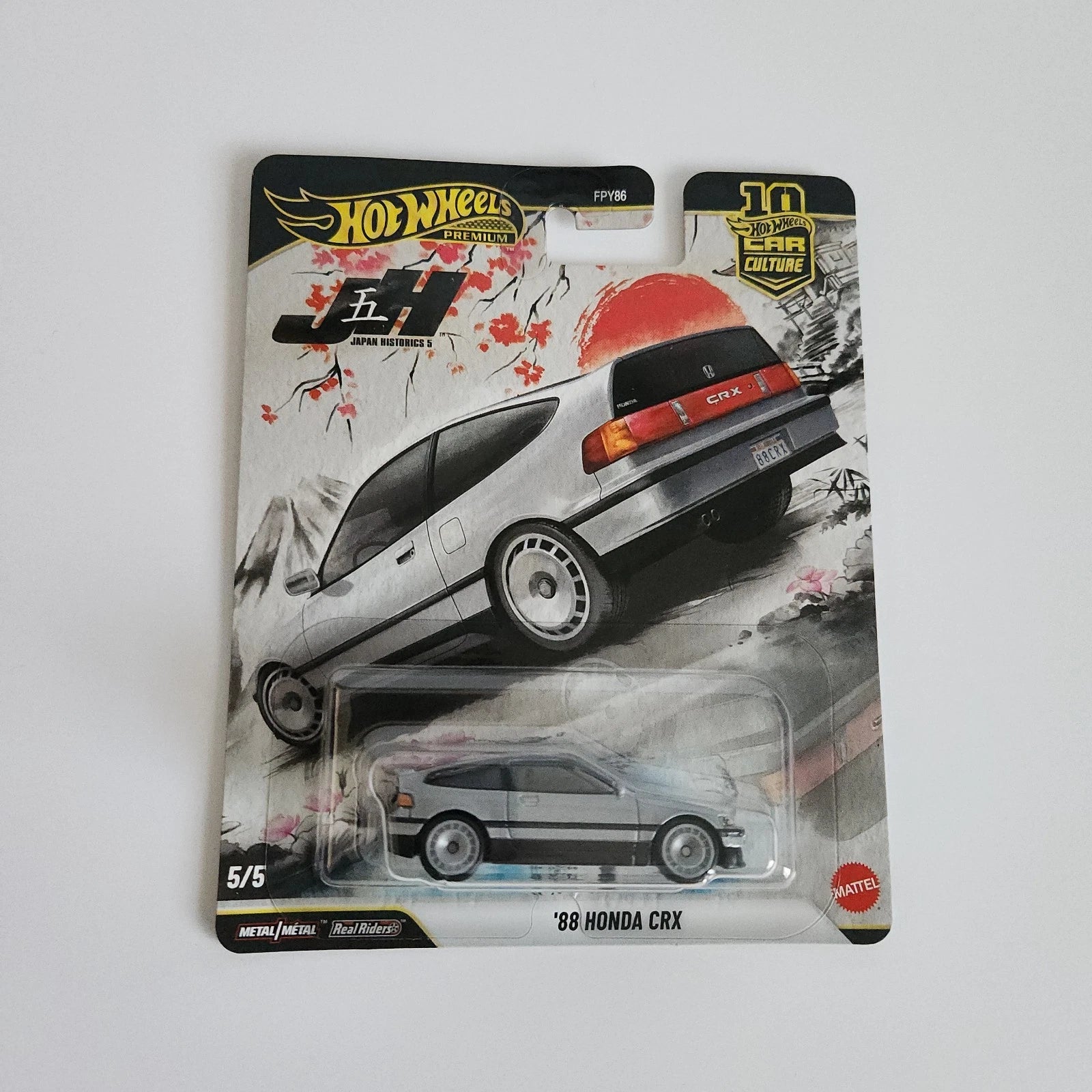 88 Honda CRX * SILVER * 2026 Hot Wheels Car Culture Japan