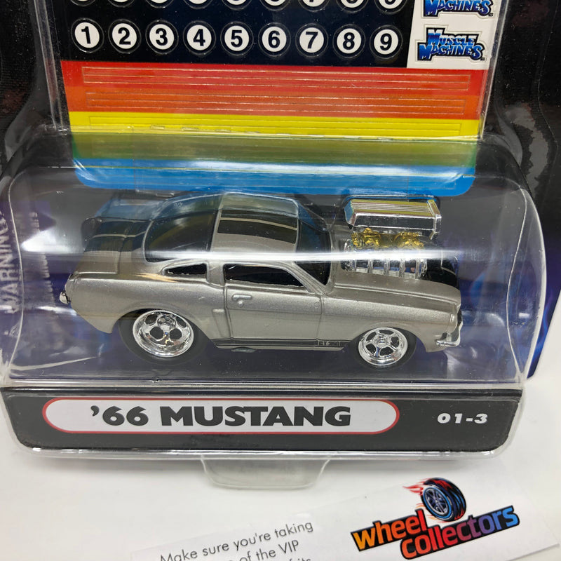 1966 Ford Mustang * Muscle Machines 1:64 Die Cast