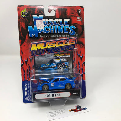 '01 IS300 Muscle Tuners * Muscle Machines 1:64 Die Cast