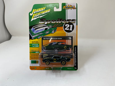 1967 Plymouth Barracuda * Johnny Lightning Spoilers 1:64 Scale