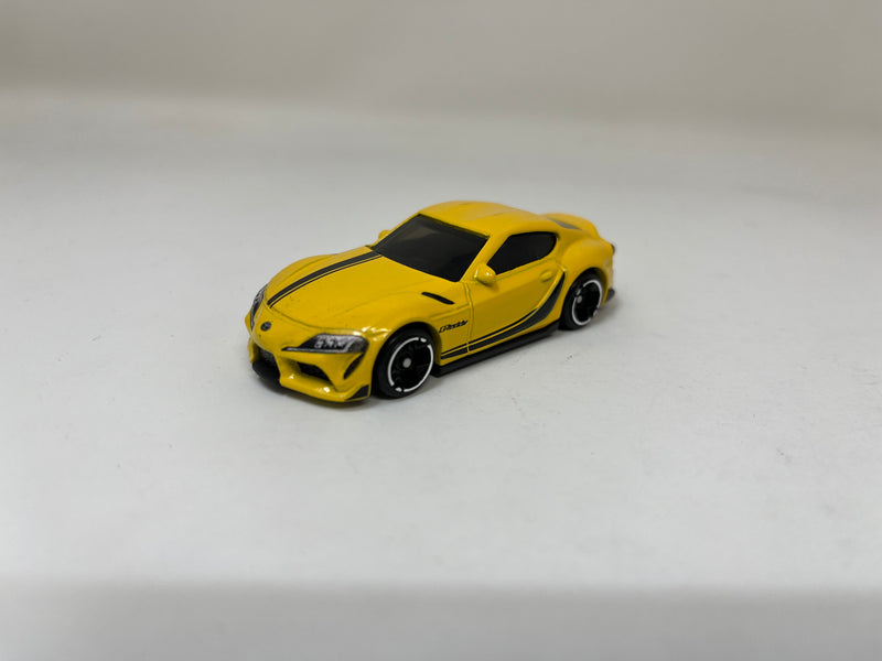 2021 Toyota GR Supra * YELLOW * 1:64 scale Loose Diecast Hot Wheels