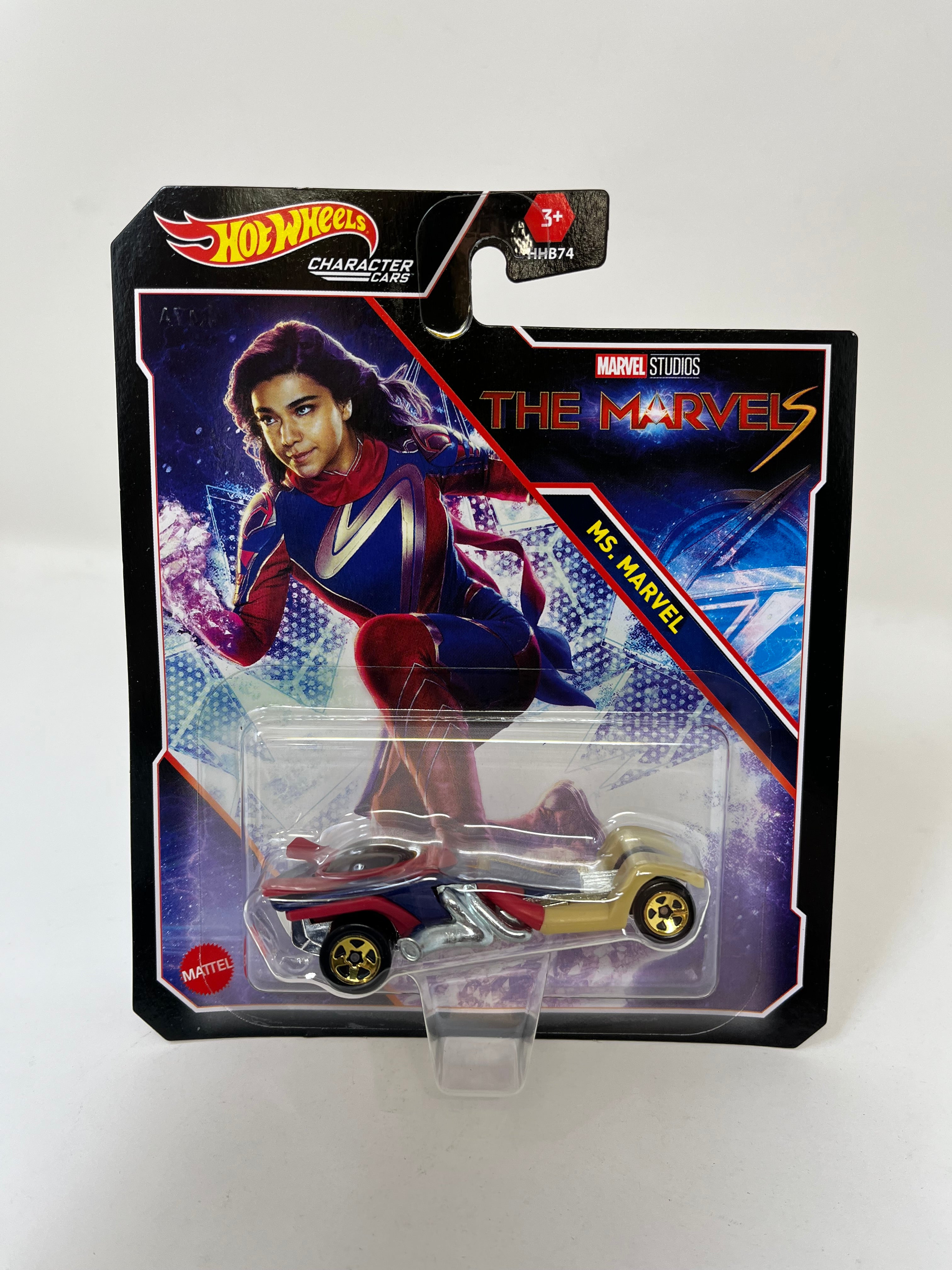 Hot Wheels Marvel Character Cars - Ms. Marvel 1:64 Scale Die-Cast Metal Car, Collectible Toy For Kids & Fans - View #10