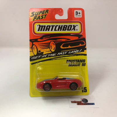Ford Mustang Mach III #15 * Matchbox Superfast Series