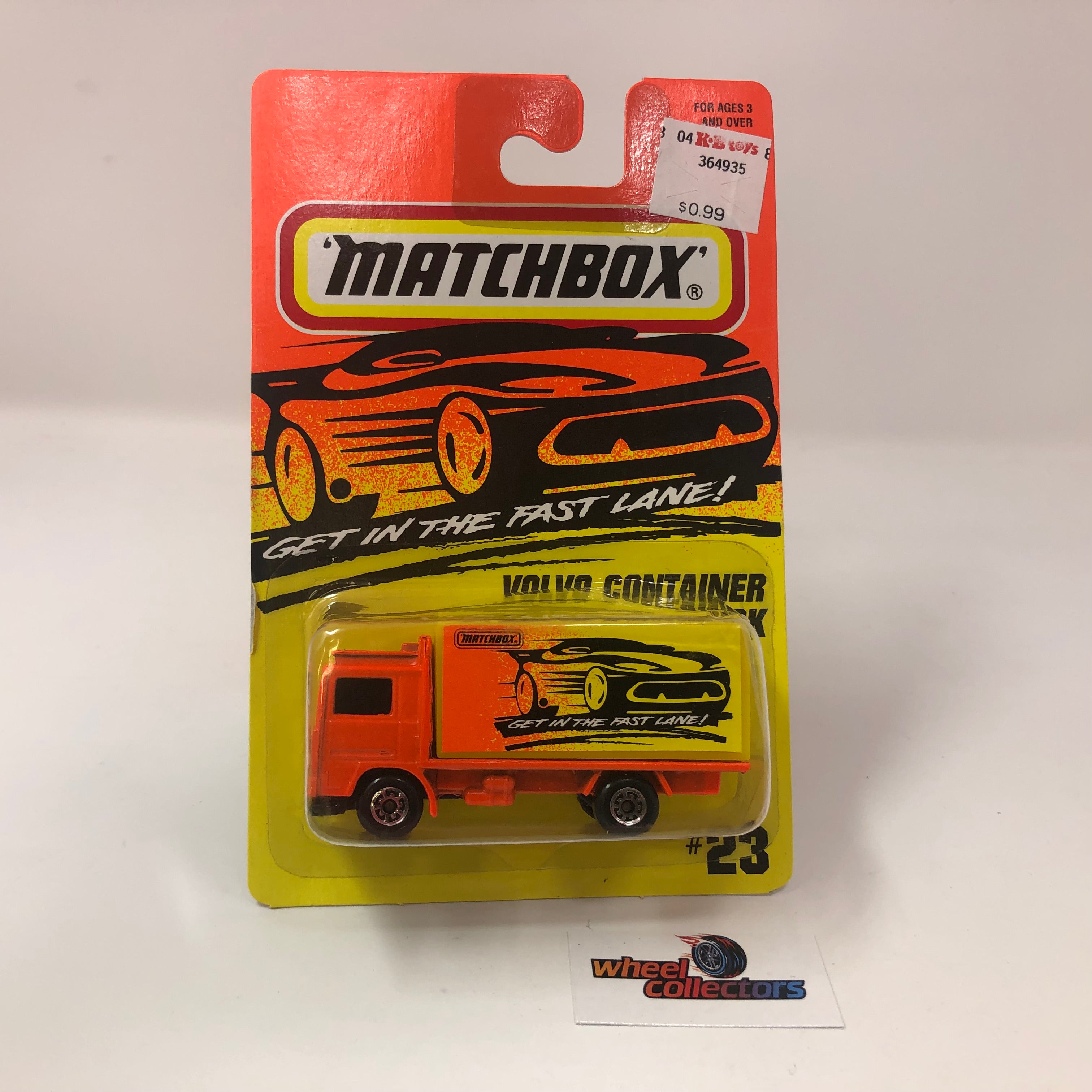 Matchbox volvo best sale container truck